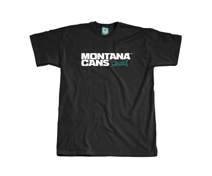 Montana Typo Logo T-Shirt in 5 Farben