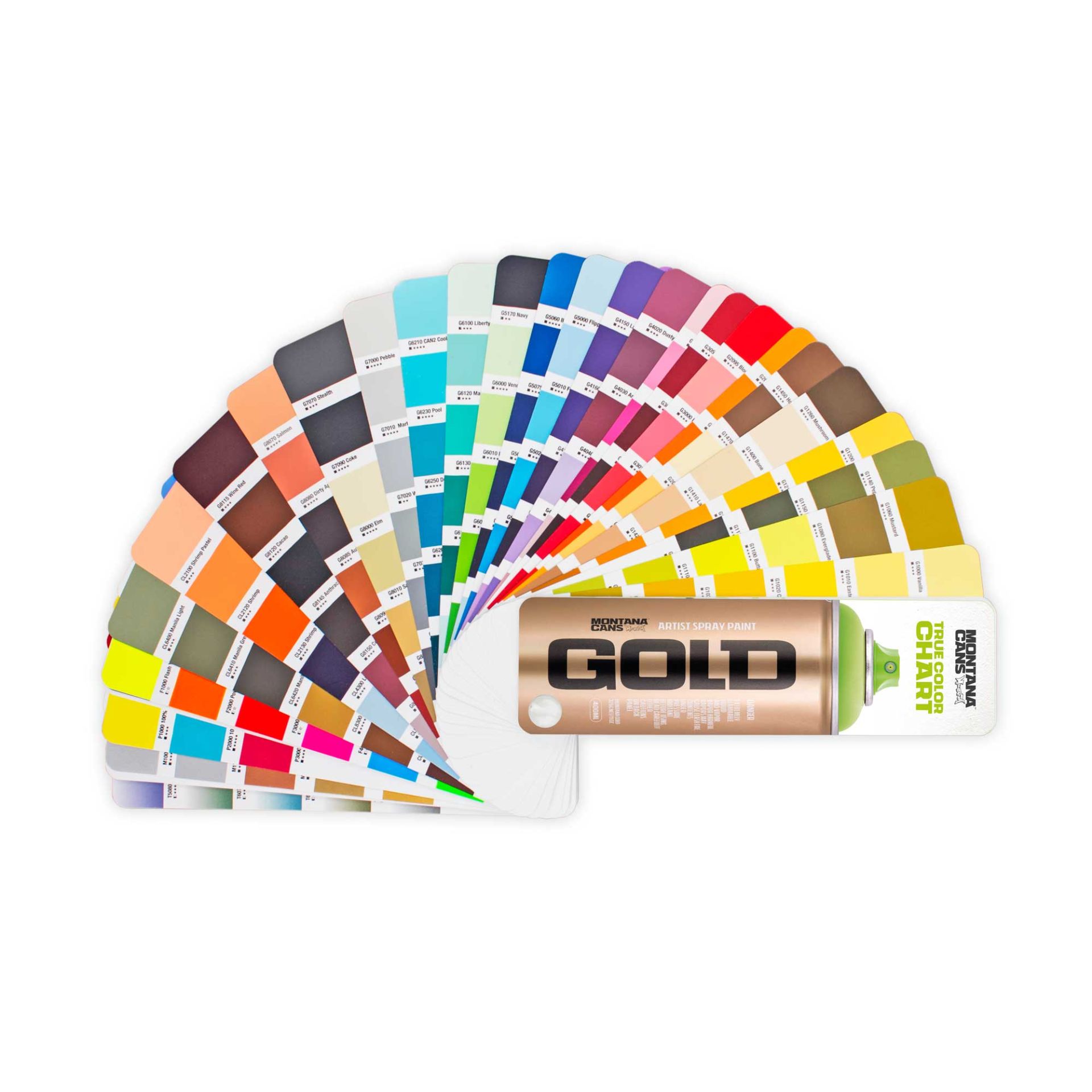 Montana Gold True Color Swatch Echtfarbkarte