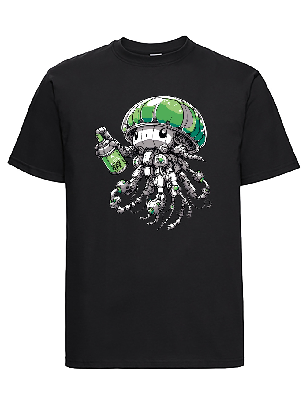 Graffiti Cans Octopus T-Shirt in 5 Größen