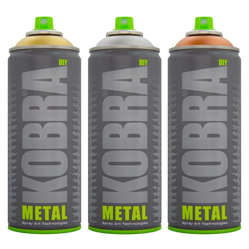 Kobra Paint Metal/Krome in 2 Größen