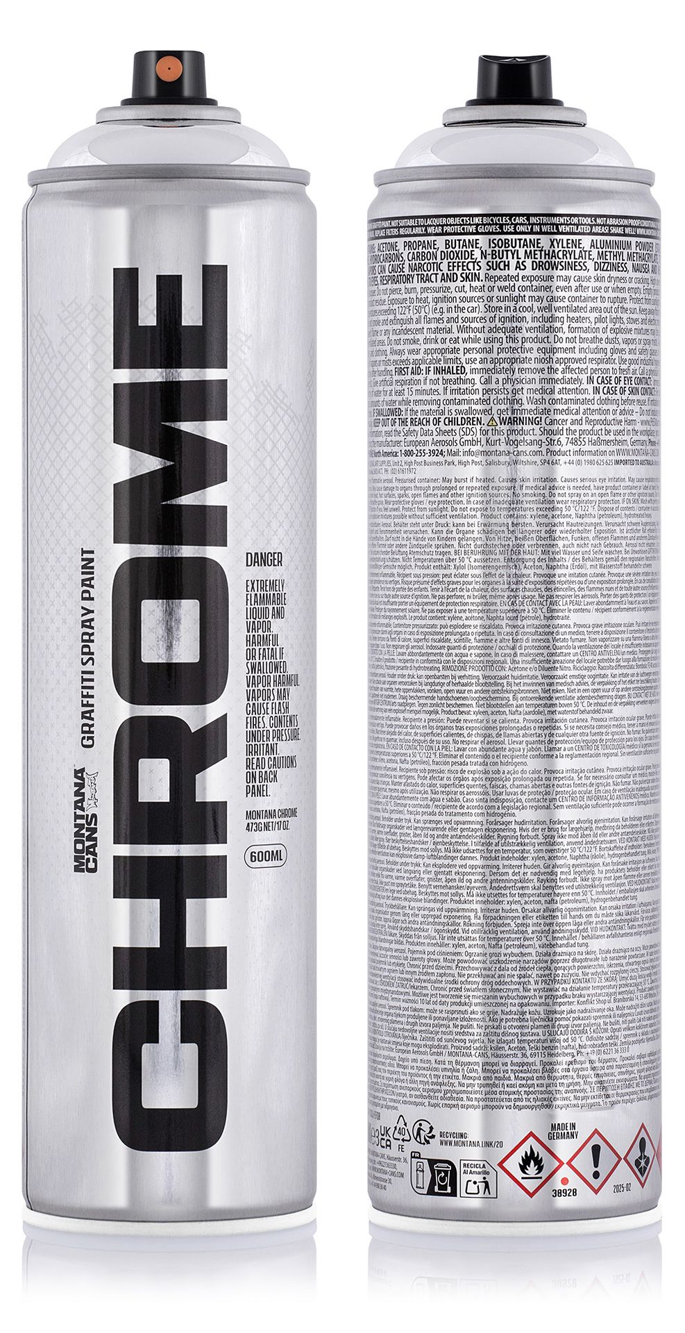 Montana Silverchrome 600ml