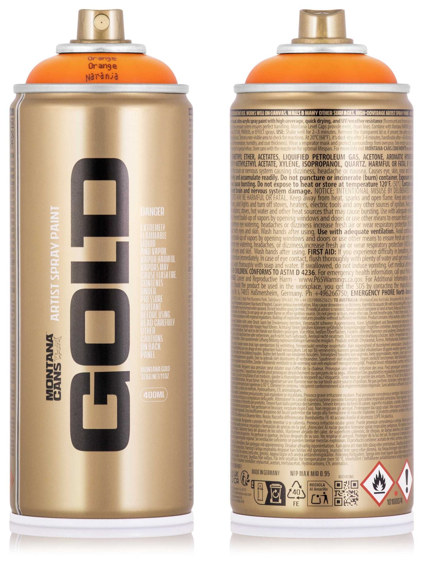 Montana Gold 400ml in 5 Varianten