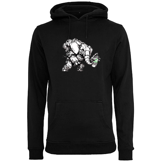Graffiti Cans Elephant Heavy Hoodie in 8 Größen