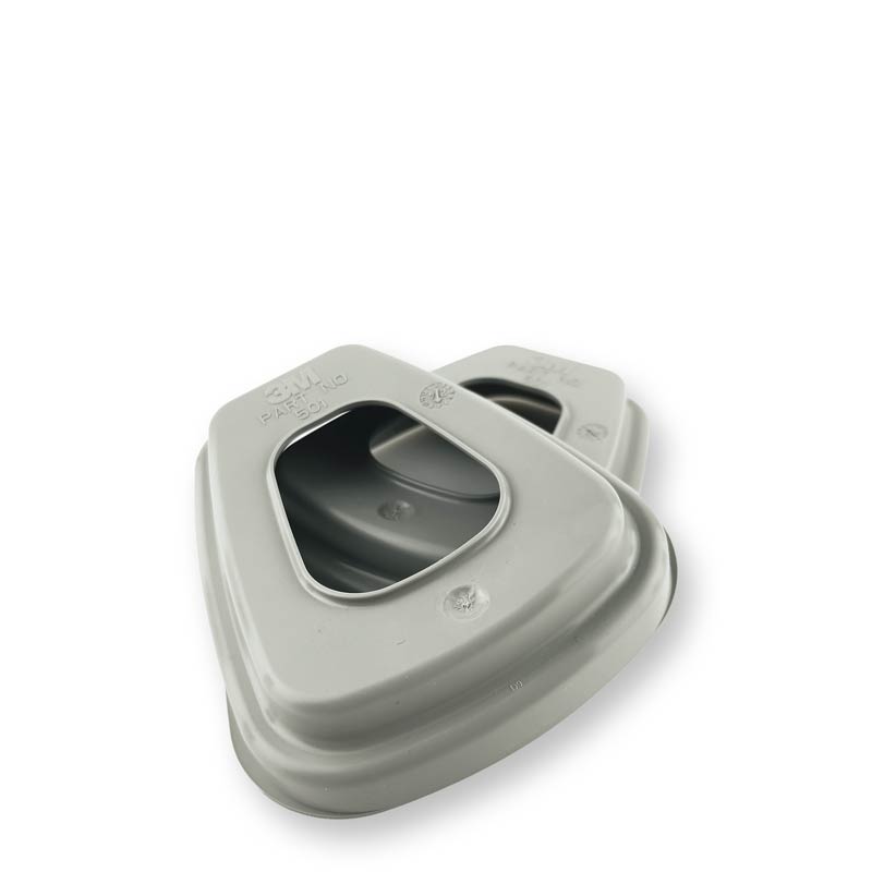 3M 501 Filterdeckel 2er Set
