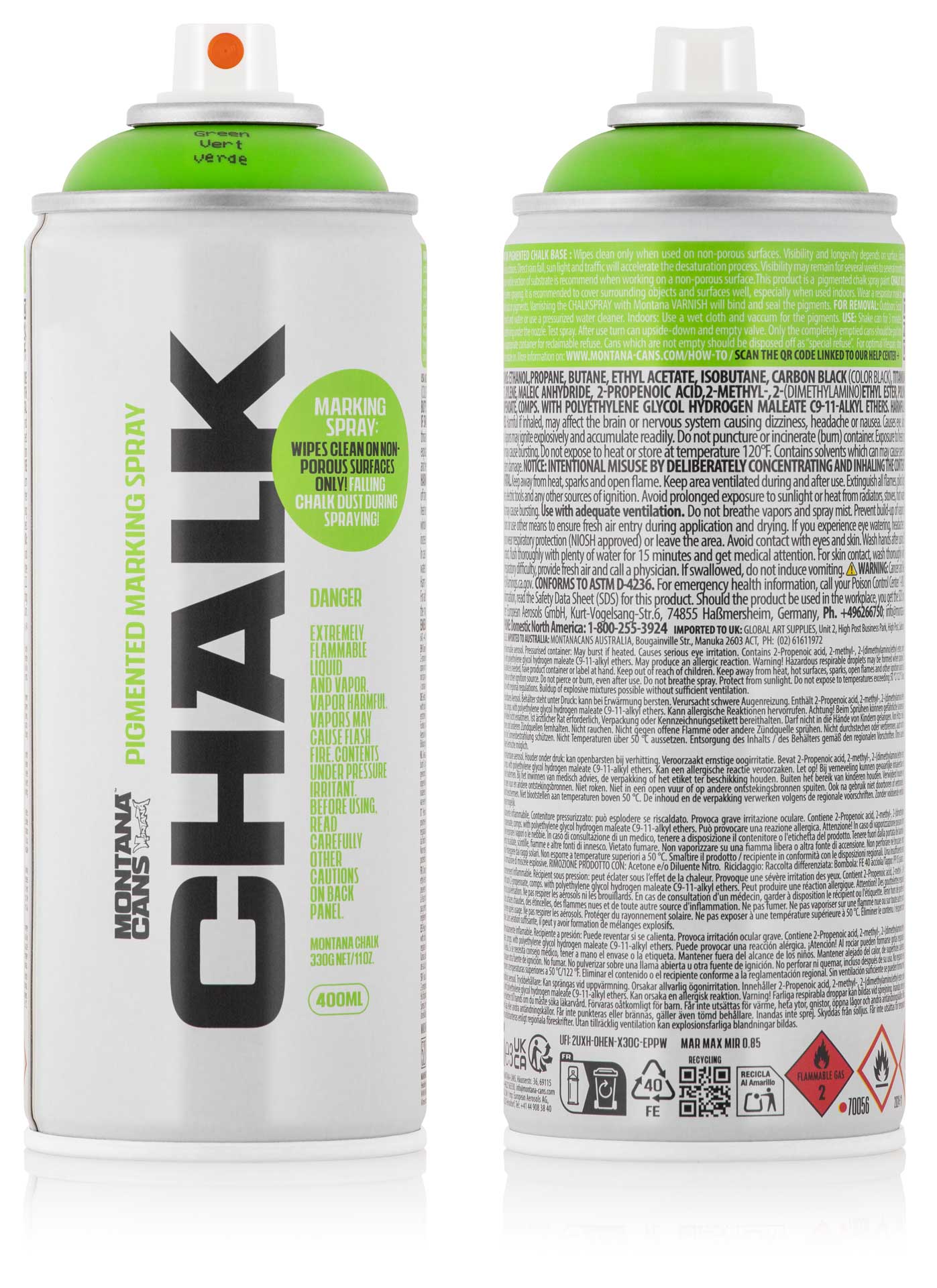 Montana Chalk Spray 400ml Kreidespray