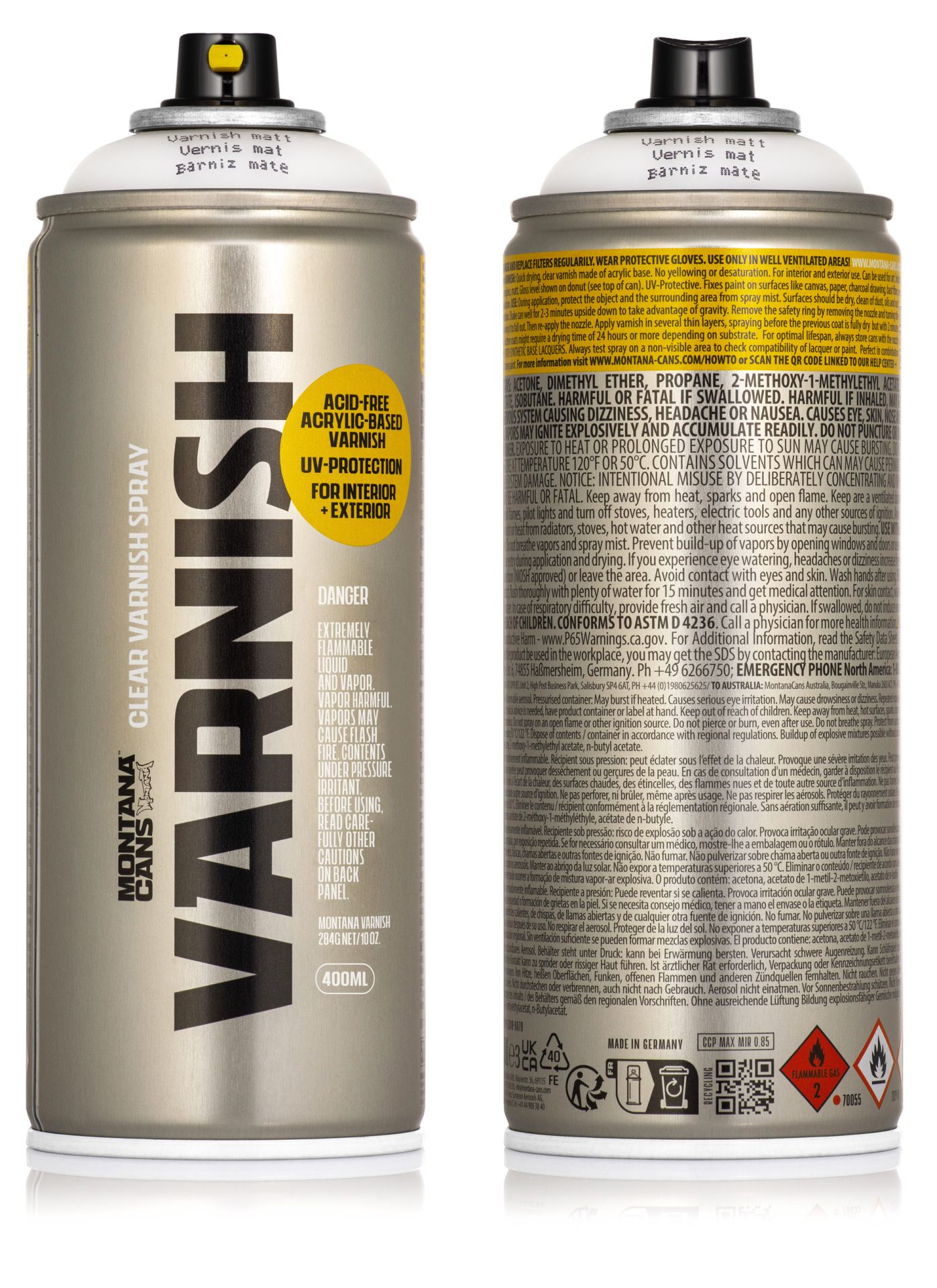 Montana Varnish 400ml in 3 Varianten