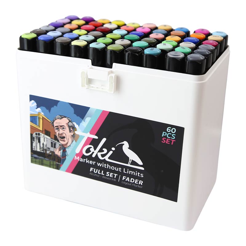 Toki Marker Fader 60er Set Full