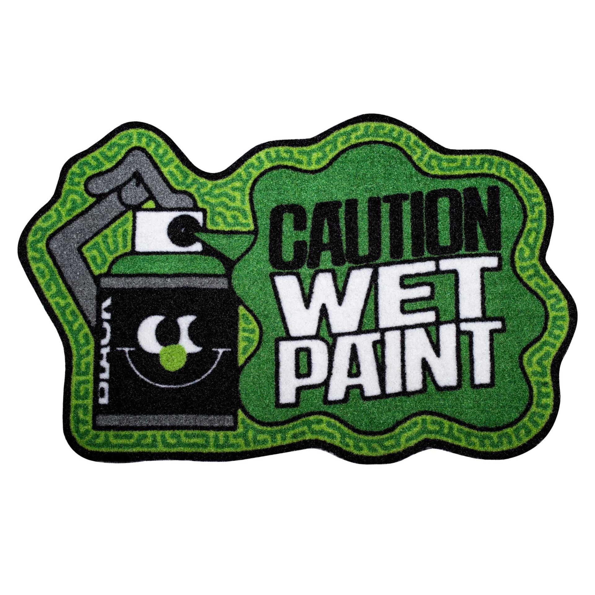 Montana Doormat Türmatte Caution Wet Paint in 2 Farben