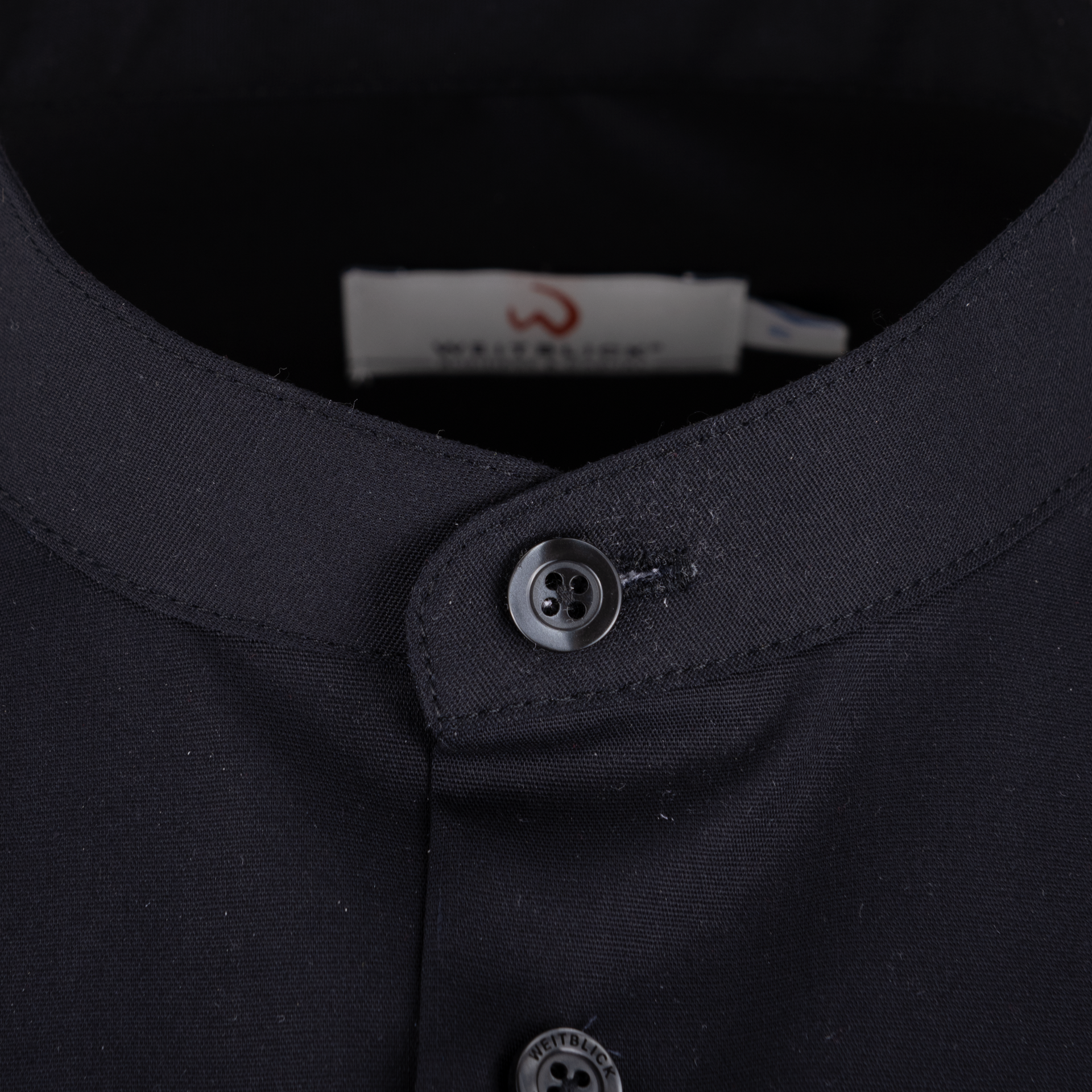 BUSINESS&CASUAL Stehkragenhemd 1/1, Herren Detail