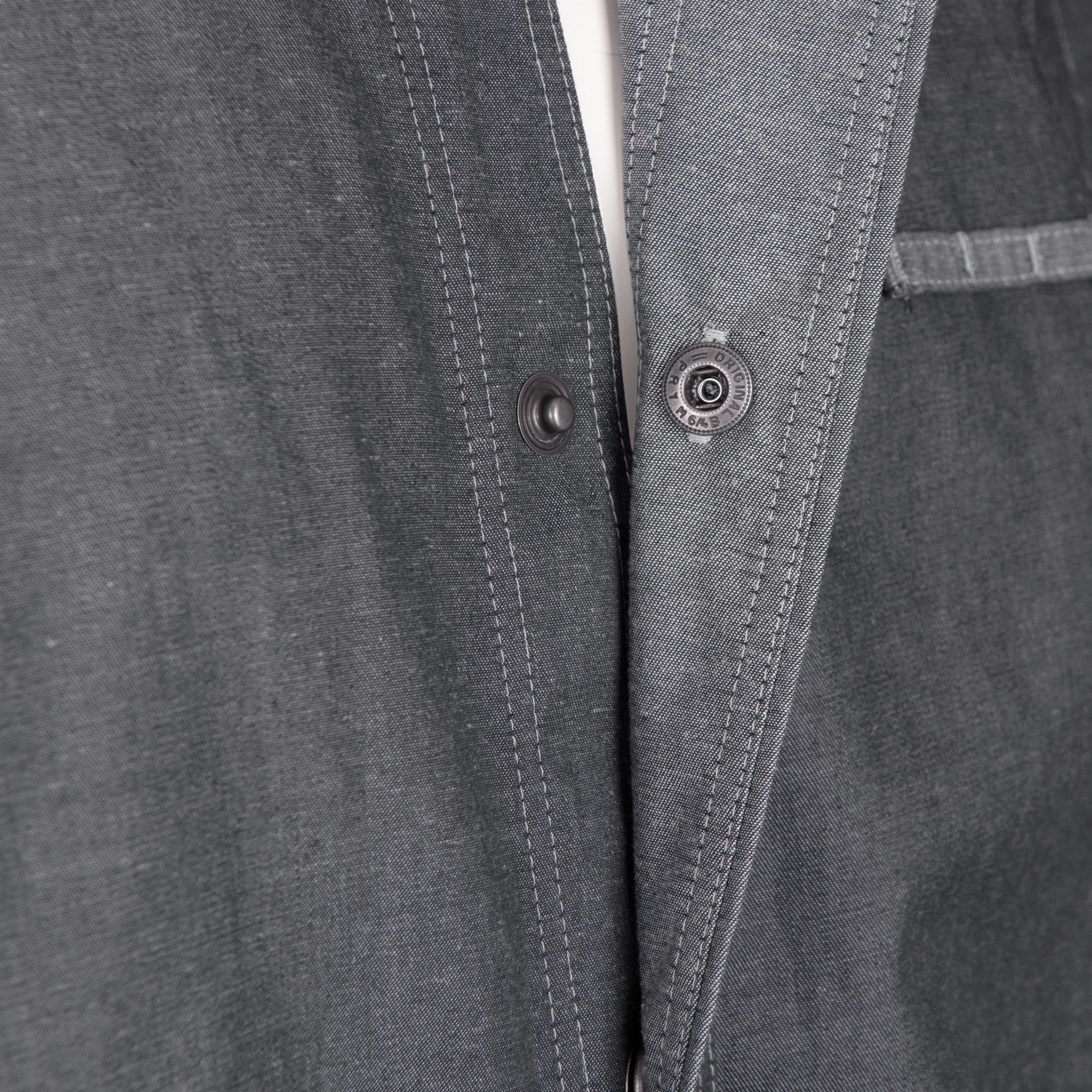 DENIM CRAFT Jacke leicht 1/1, Herren Detail