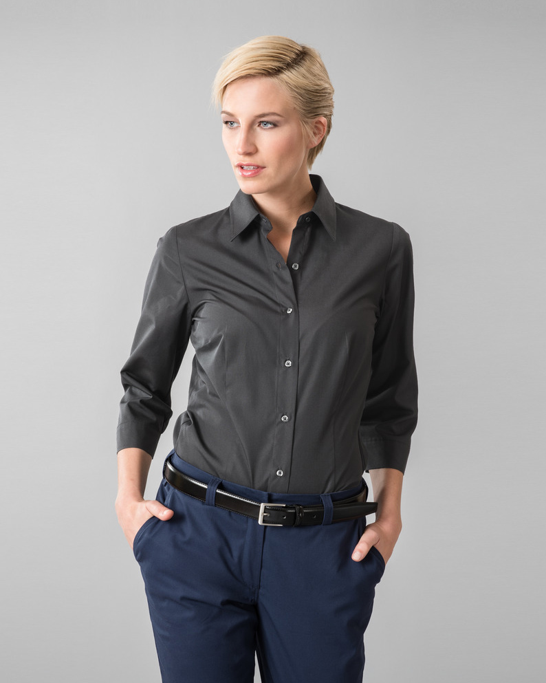 BUSINESS&CASUAL Bluse 3/4, Damen Mood
