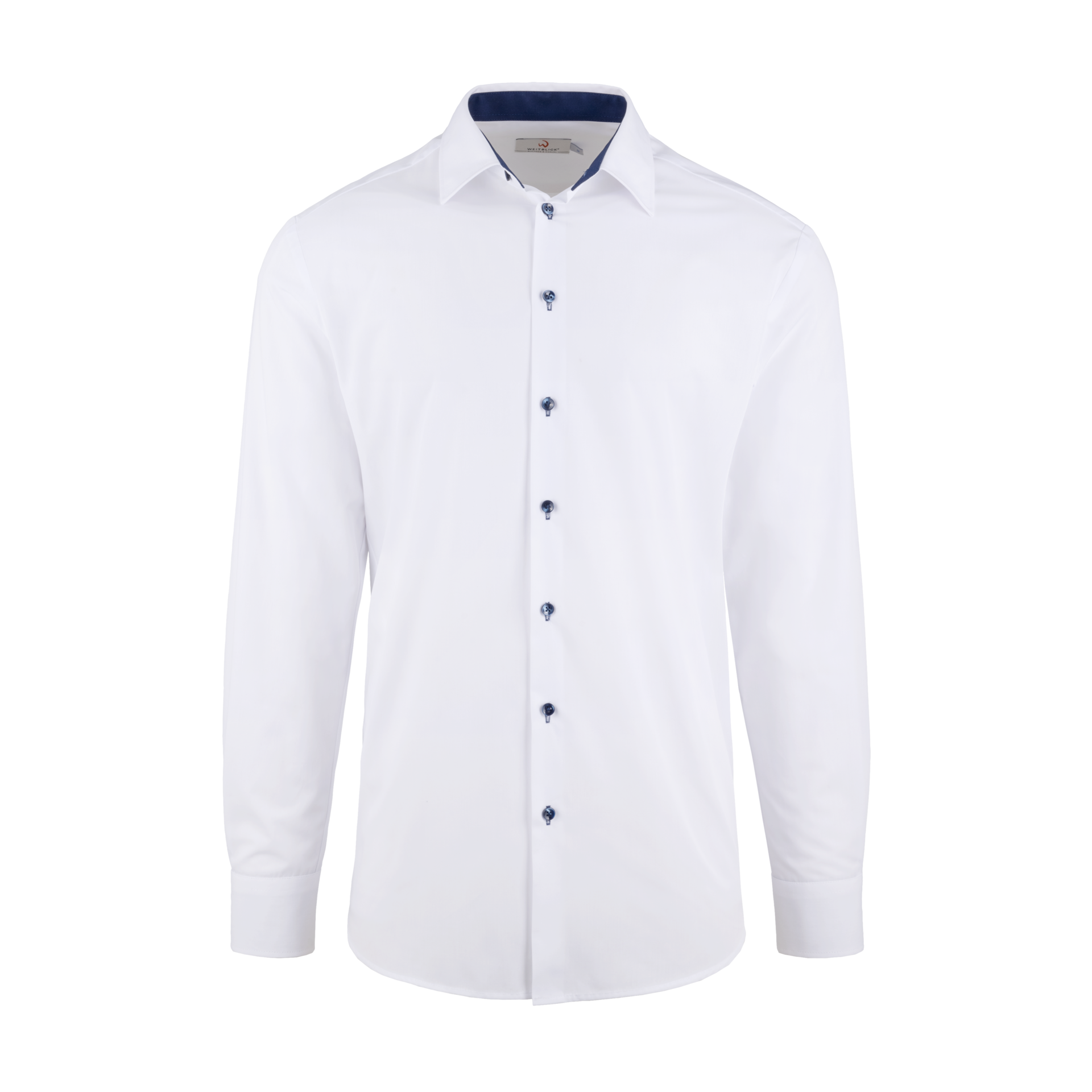 BUSINESS&CASUAL Hemd 1/1, kontrast, Herren