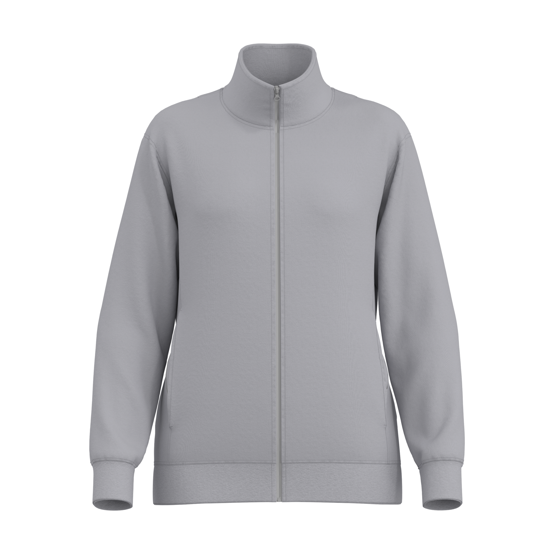 441843-produkt-Knitwear_Zip-Sweater_Damen-hellgrau-01