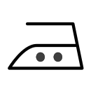 mäßig heiß bügeln