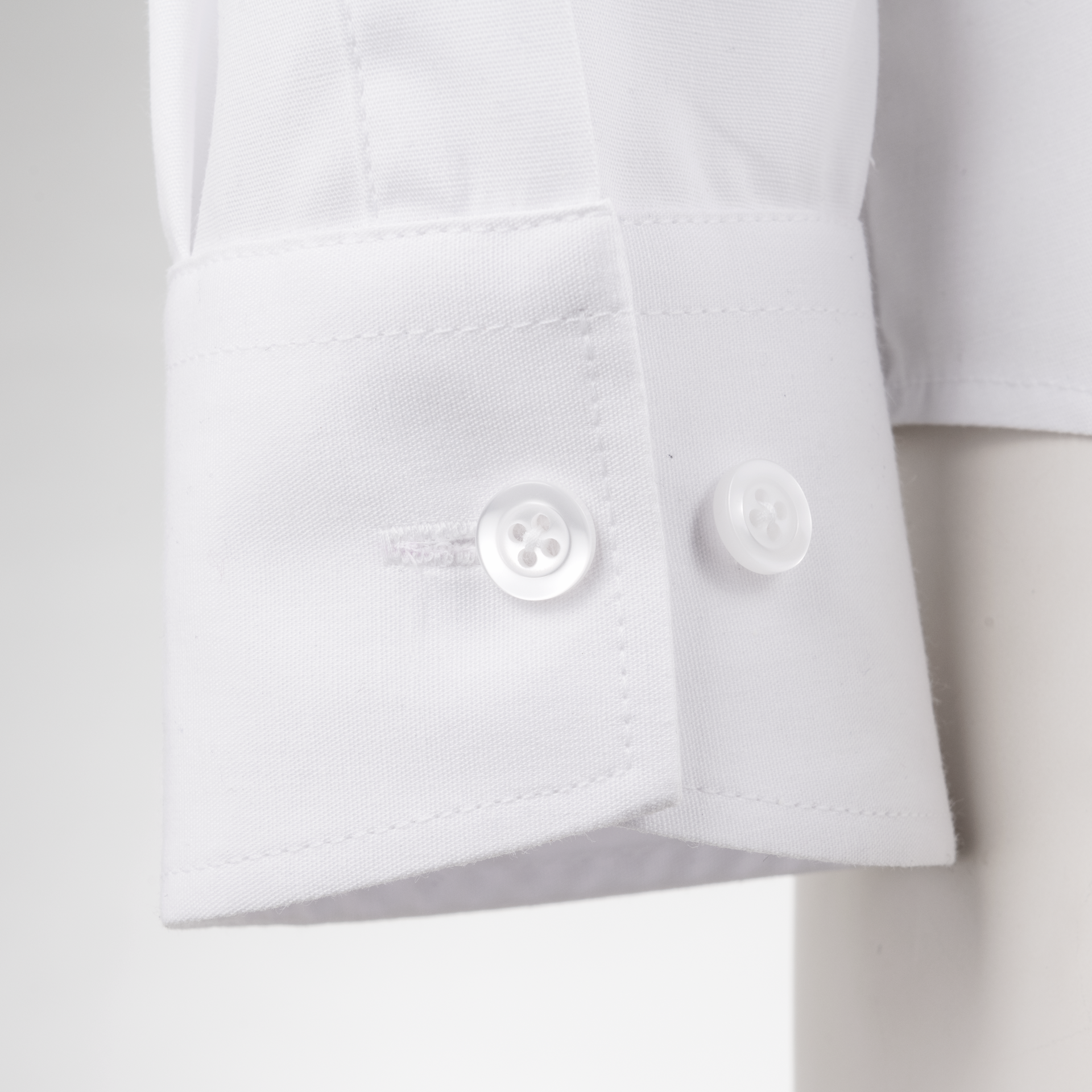 BUSINESS&CASUAL Stehkragenhemd 1/1, Herren Detail