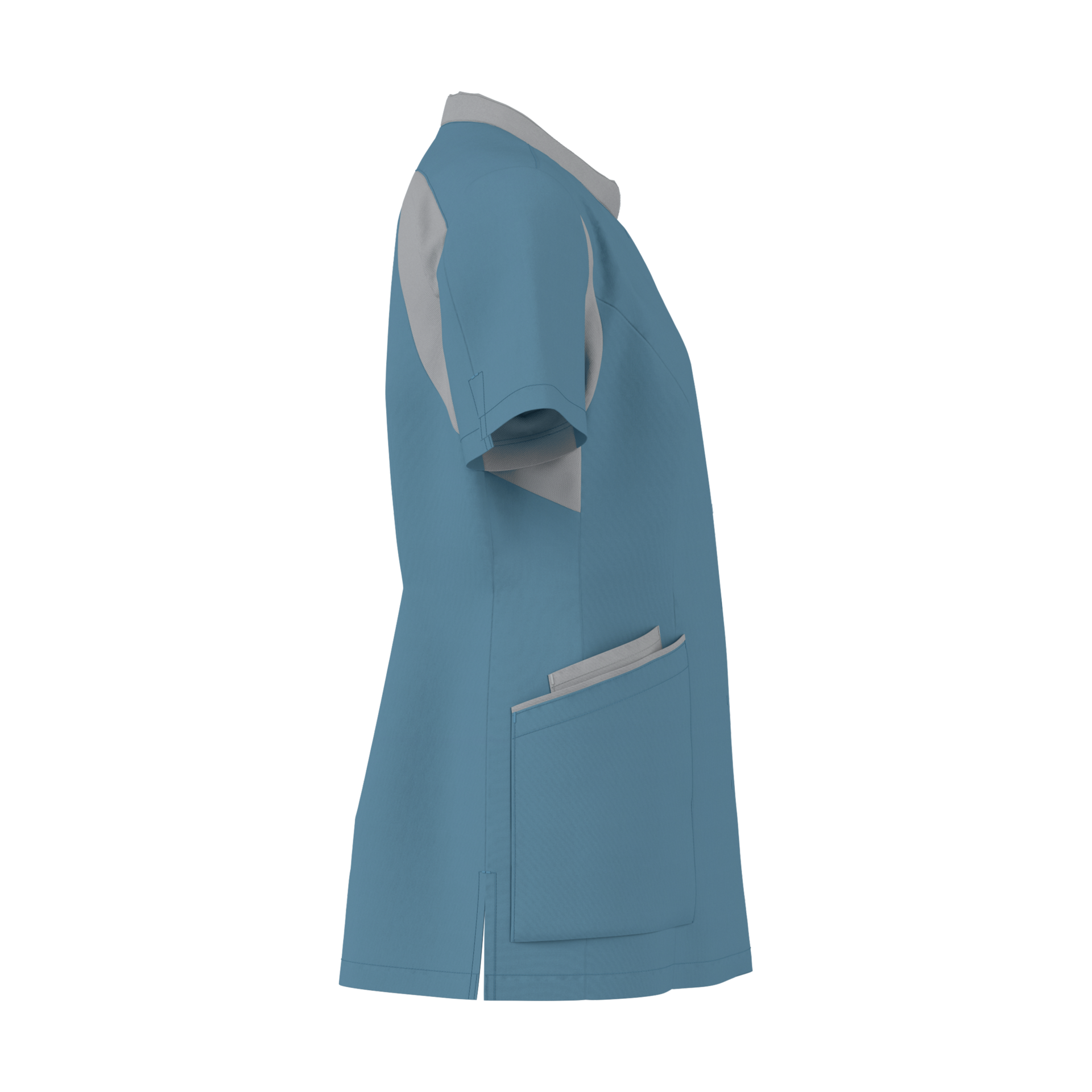 53151-produkt-FOCUS-CARE_Kasack_Damen_ozeanblau-04
