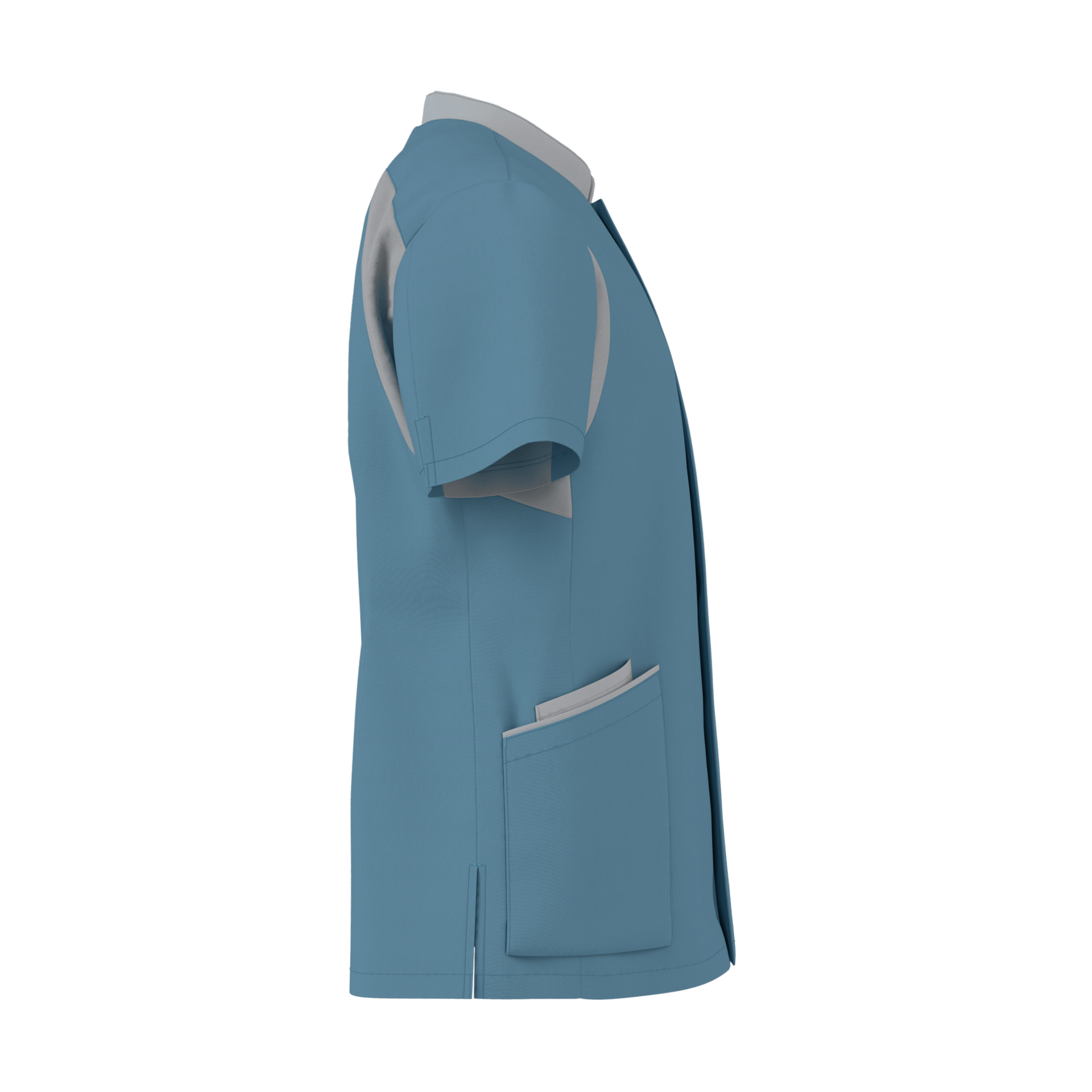 53141-produkt-FOCUS-CARE_Kasack_Unisex_ozeanblau-04