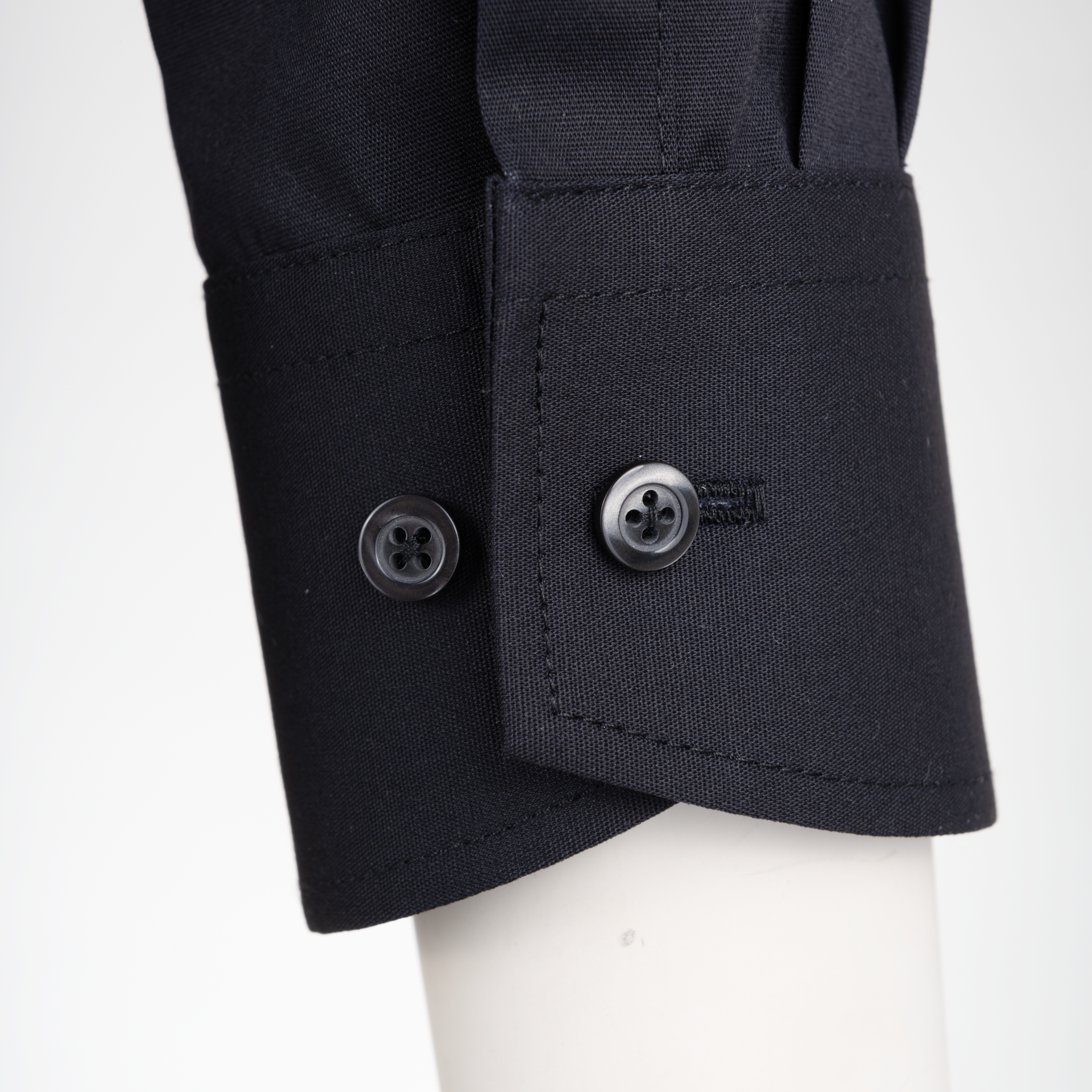 BUSINESS&CASUAL Stehkragenbluse 1/1, Damen Detail