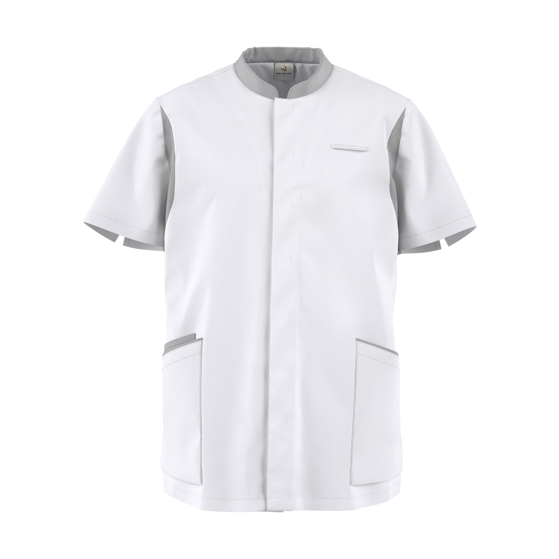53140-produkt-FOCUS-CARE_Kasack_Unisex_weiss-01