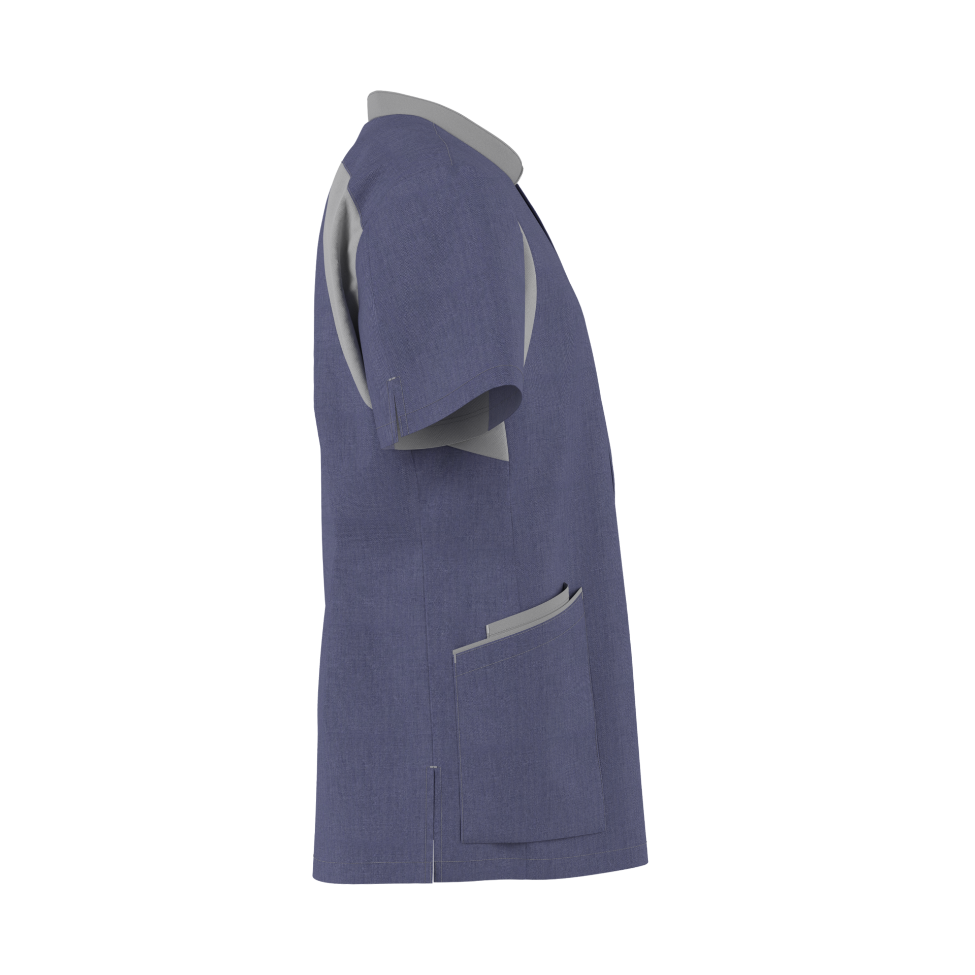 53146-produkt-FOCUS-CARE_Kasack_Unisex_denim_blue-04