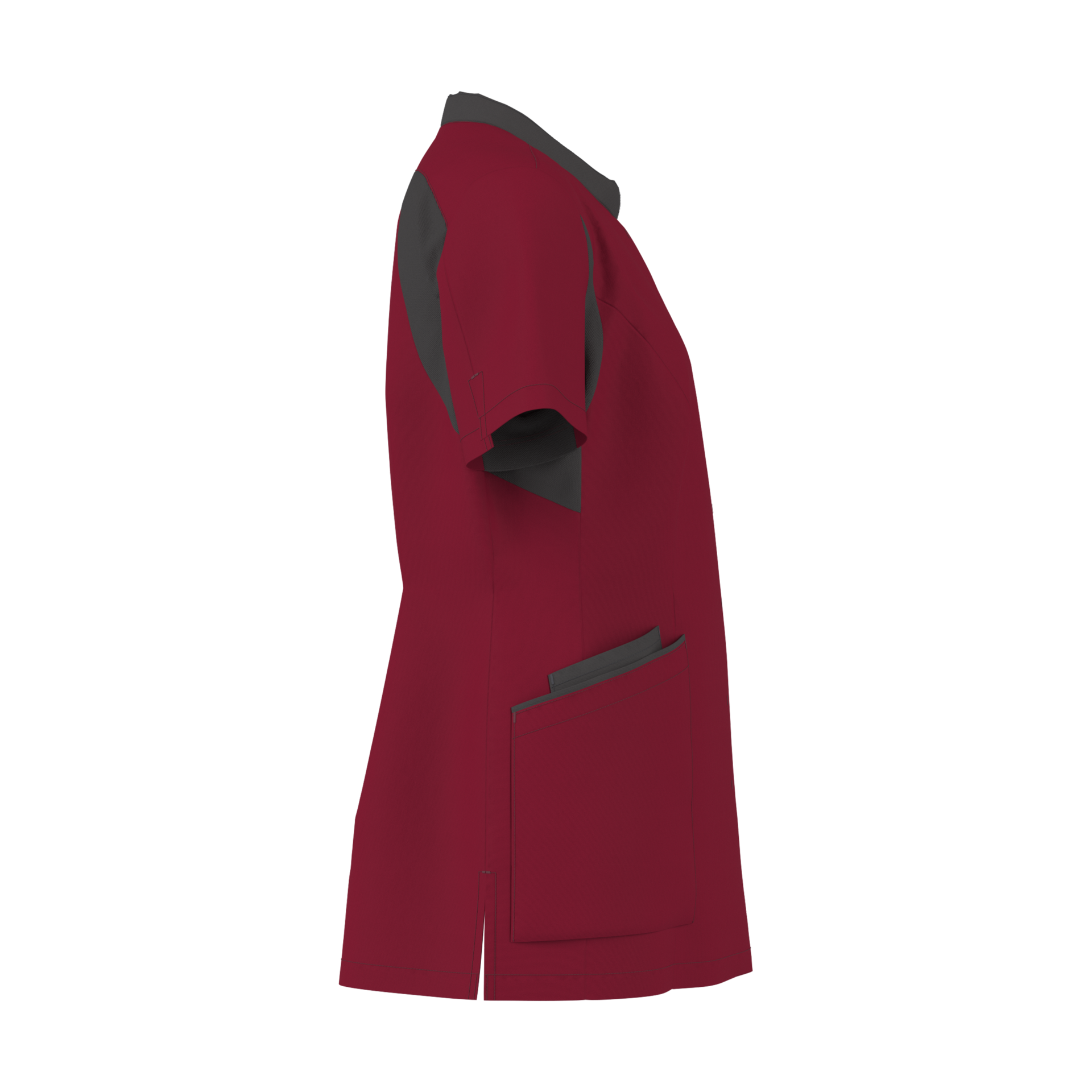 53154-produkt-FOCUS-CARE_Kasack_Damen_bordeaux-04