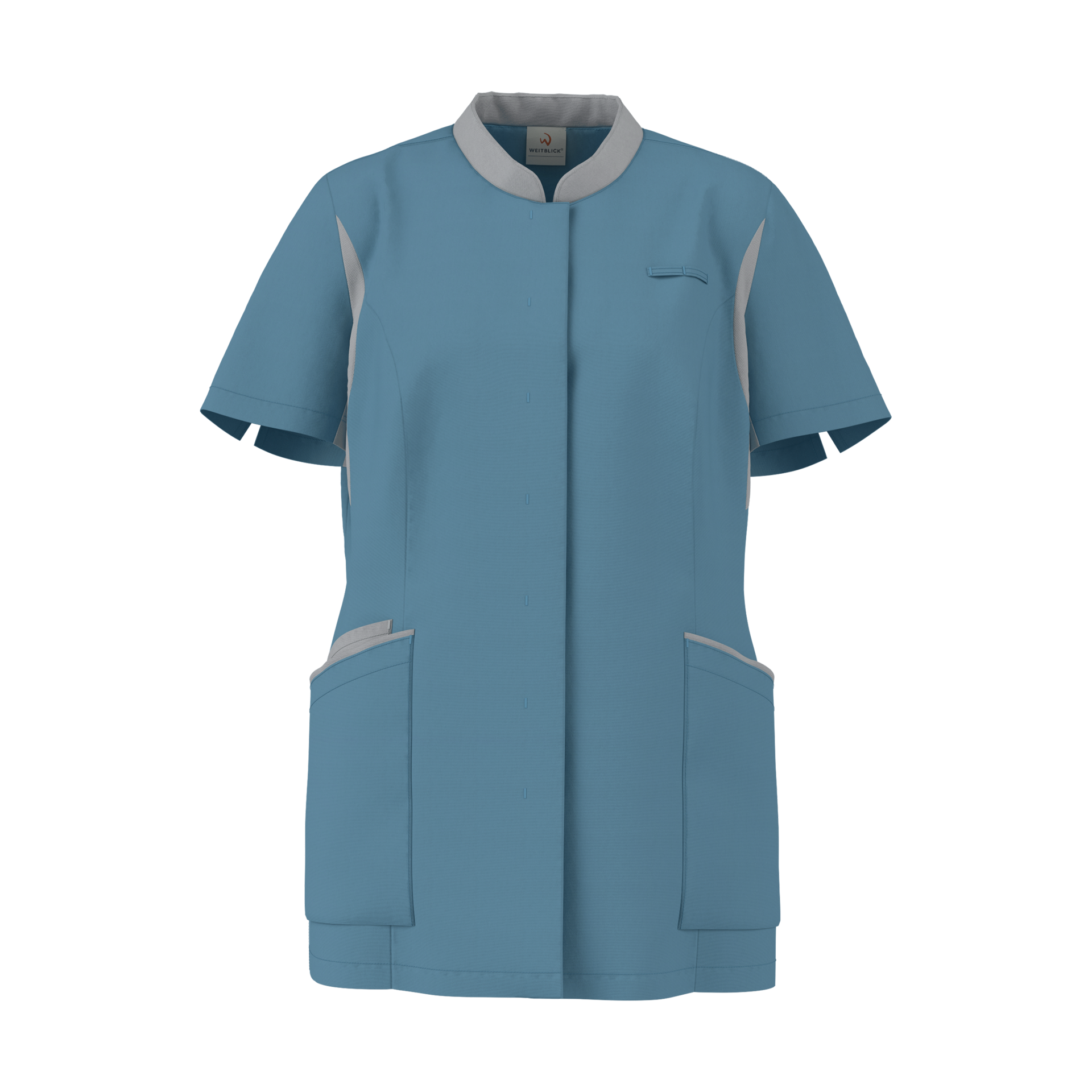 53151-produkt-FOCUS-CARE_Kasack_Damen_ozeanblau-01