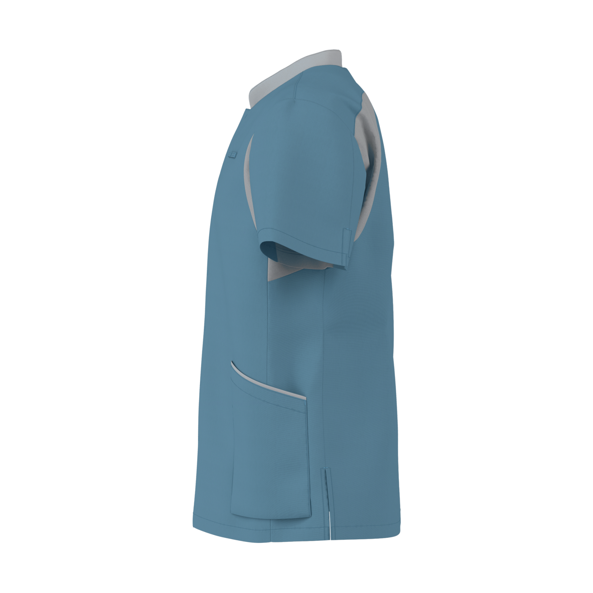 53141-produkt-FOCUS-CARE_Kasack_Unisex_ozeanblau-02