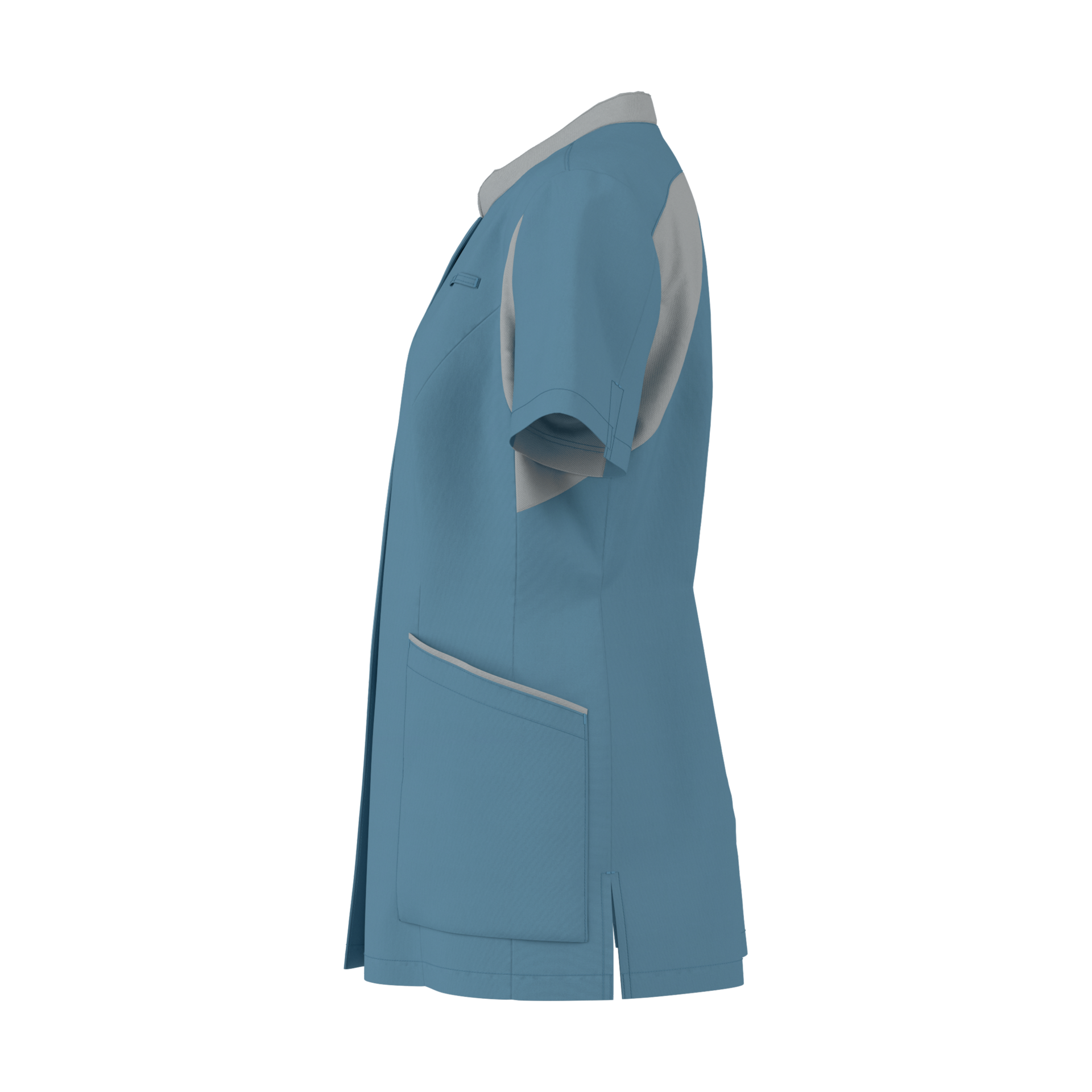53151-produkt-FOCUS-CARE_Kasack_Damen_ozeanblau-02