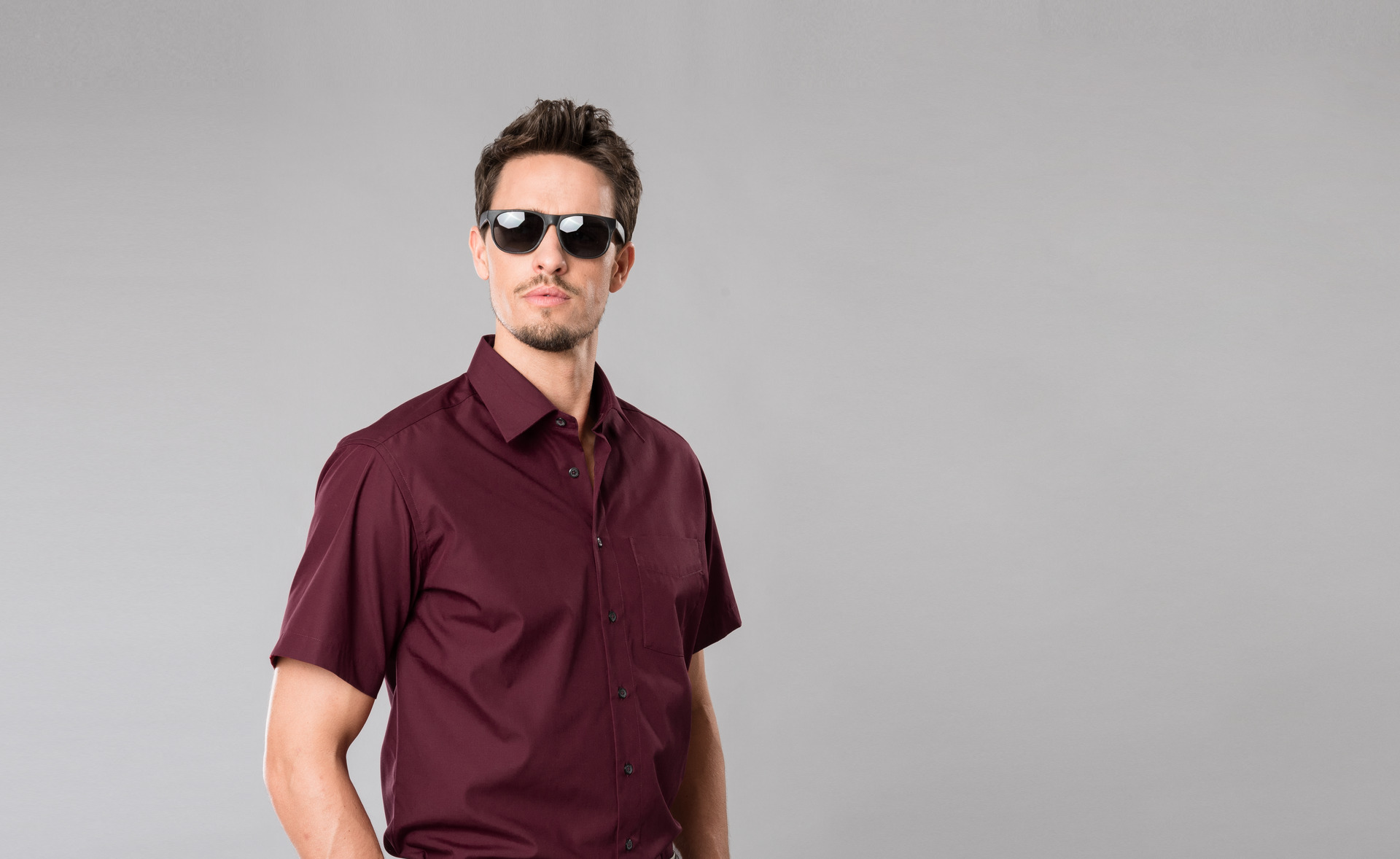 BUSINESS&CASUAL Hemd 1/2, Herren Mood