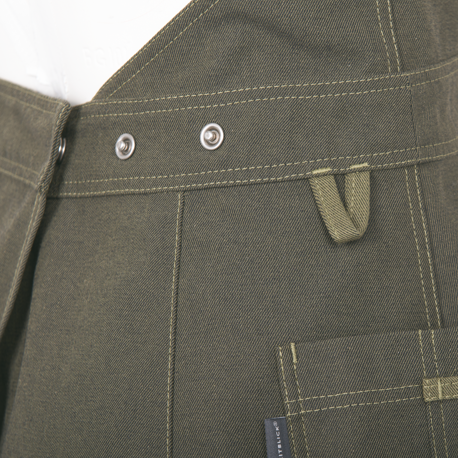 DENIM CRAFT Latzrock, Damen Detail