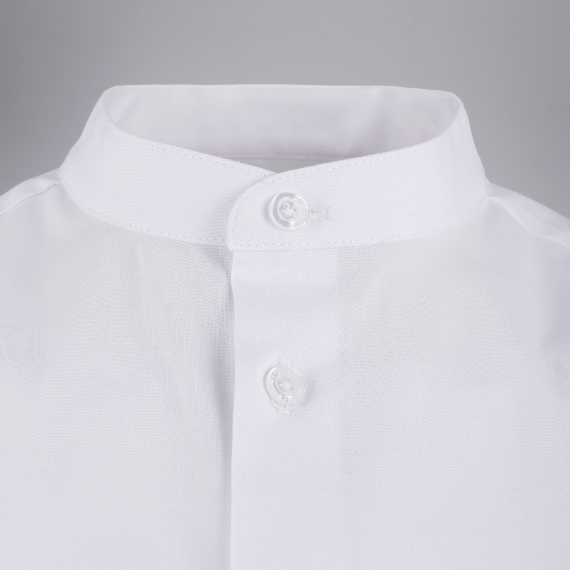 BUSINESS&CASUAL Stehkragenhemd 1/1, Herren Detail