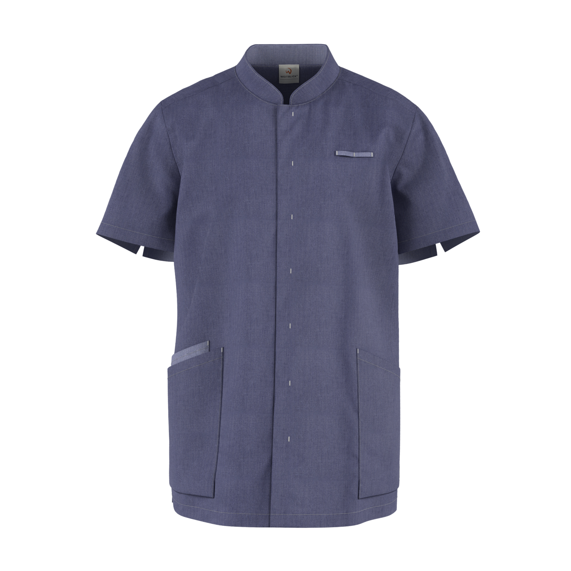 53066-produkt-CONCEPT-CARE_Kasack_Unisex_denim_blue-01