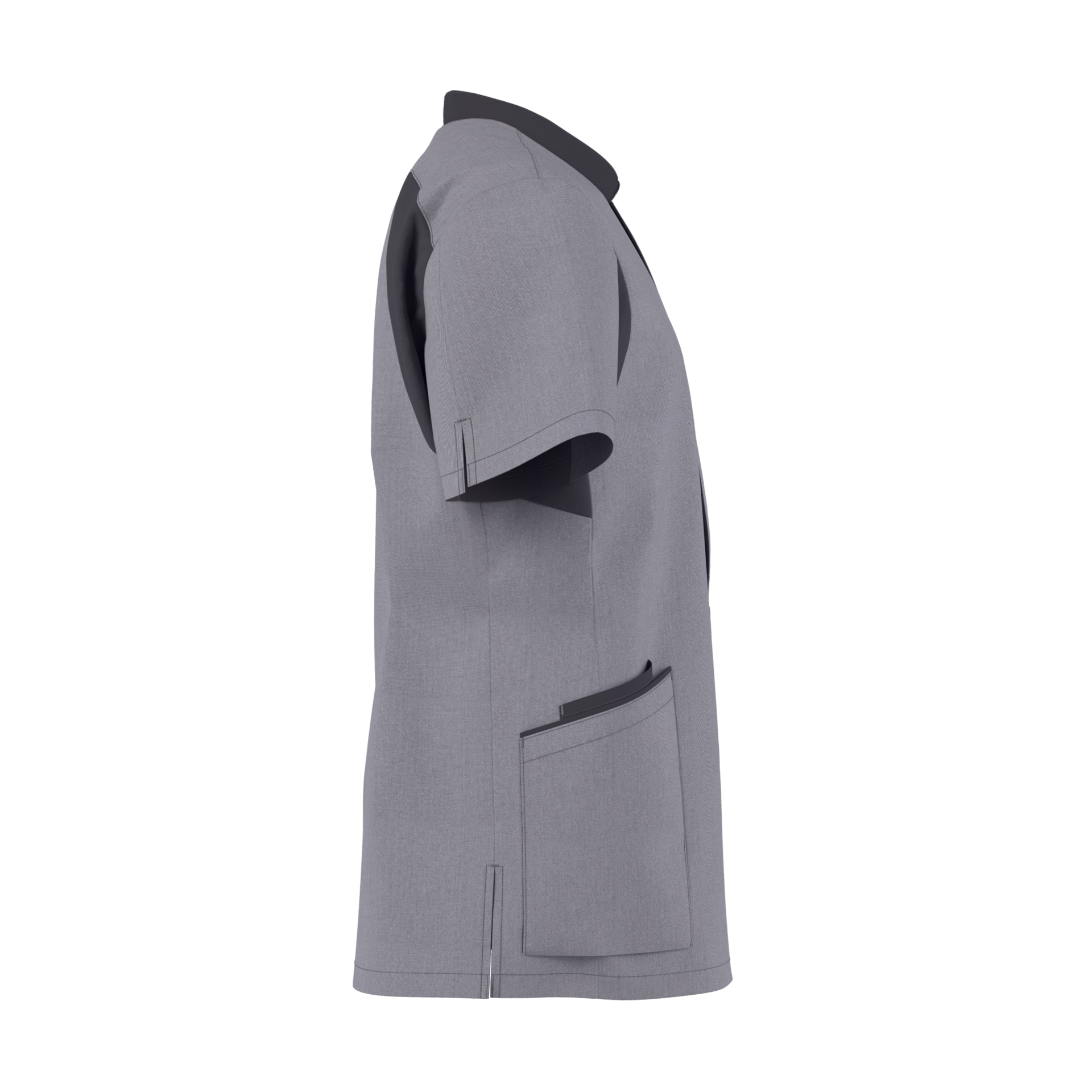 53147-produkt-FOCUS-CARE_Kasack_Unisex_denim-reverse-04