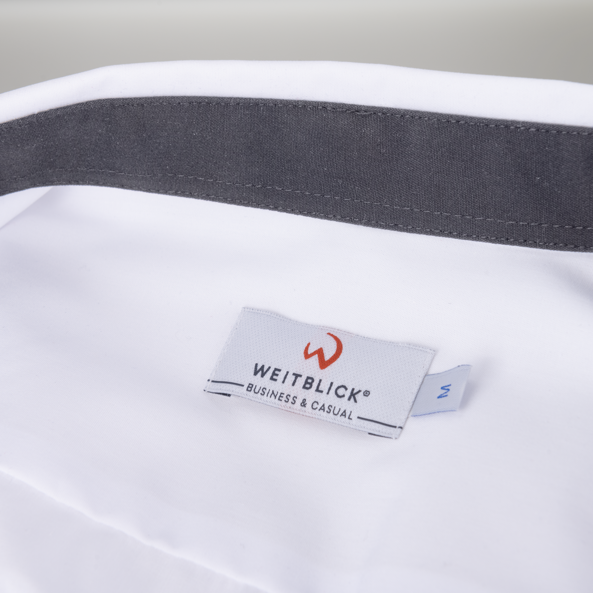 BUSINESS&CASUAL Hemd 1/1, kontrast, Herren Detail