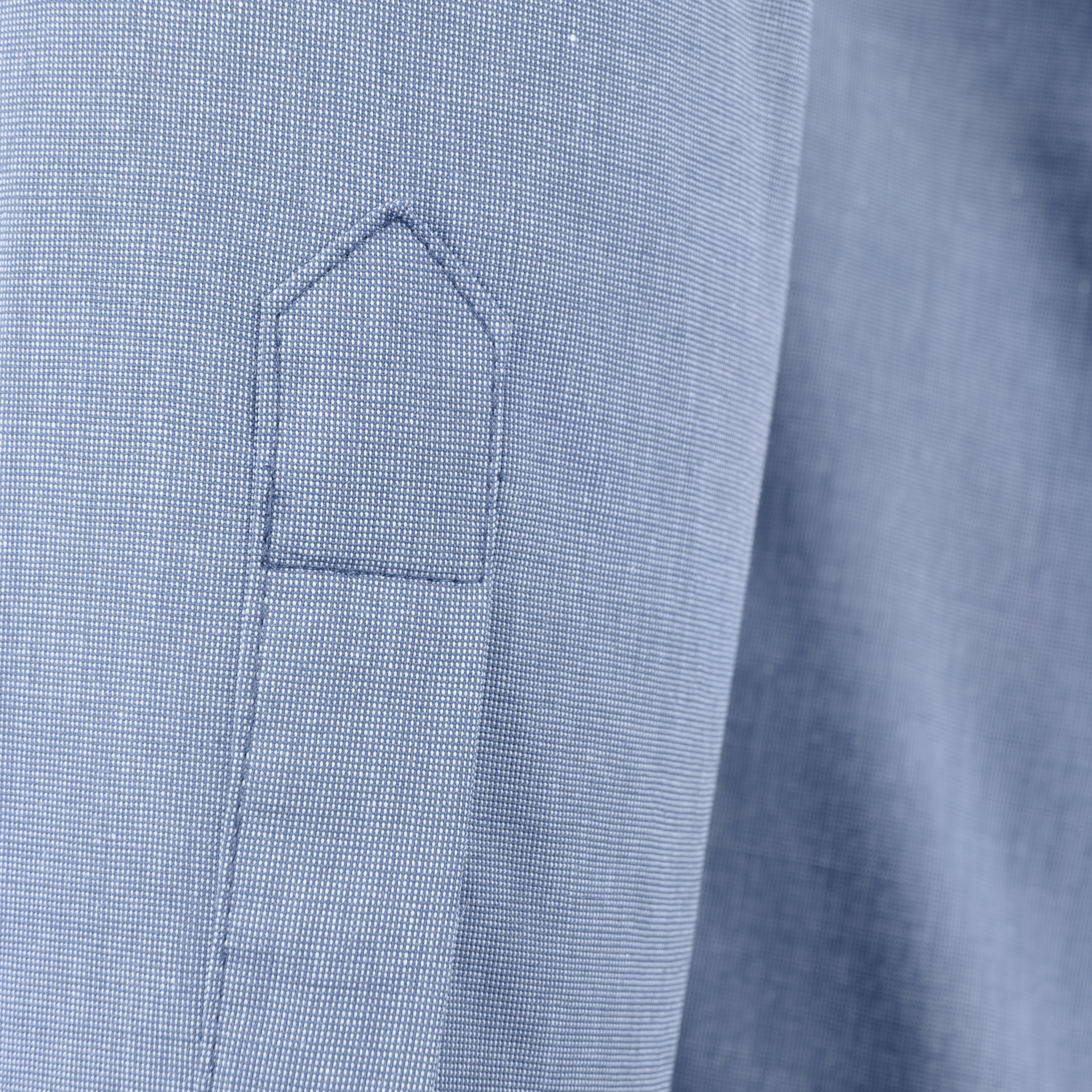 CONCEPT Hemd 1/1, meliert, Herren Detail