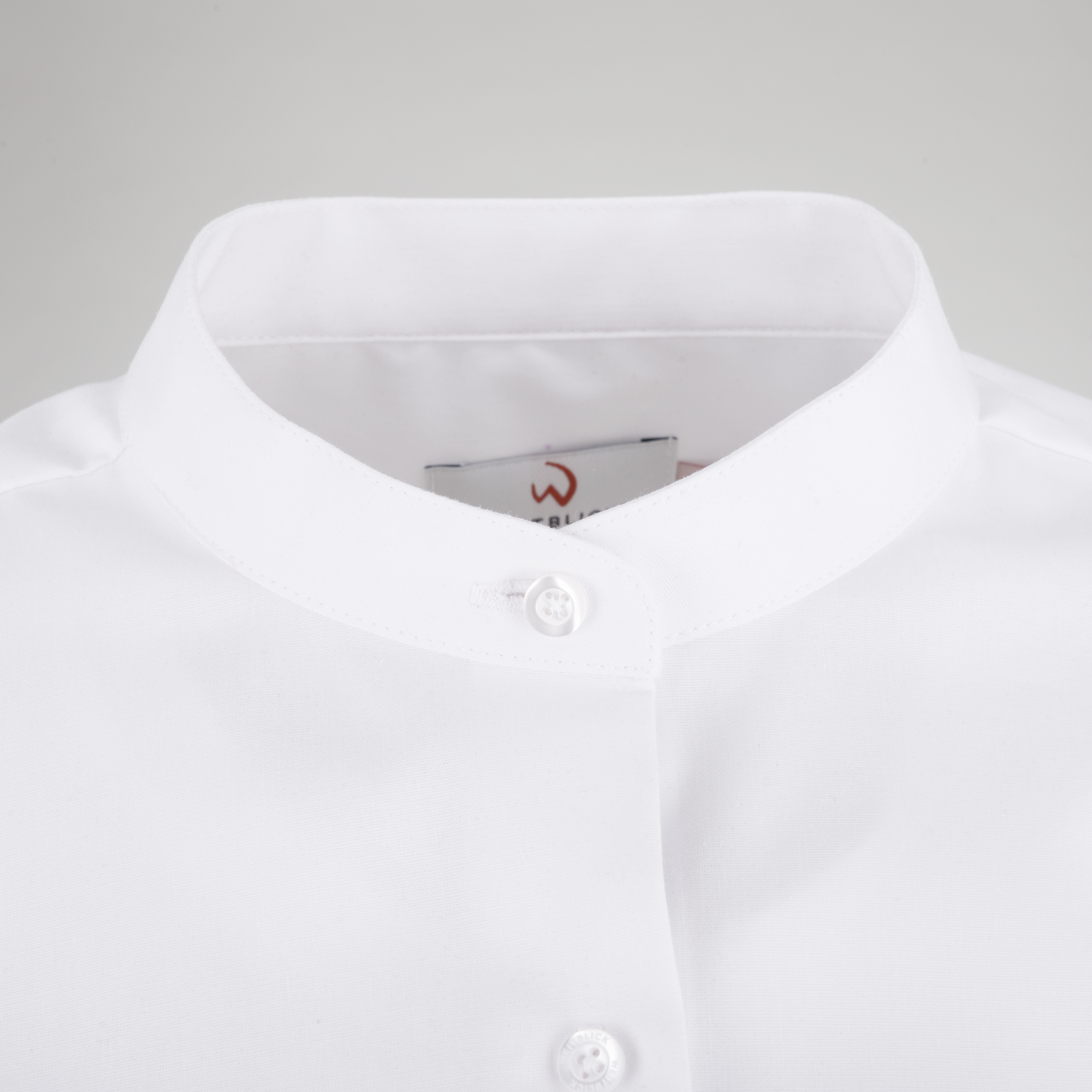 BUSINESS&CASUAL Stehkragenbluse 1/1, Damen Detail