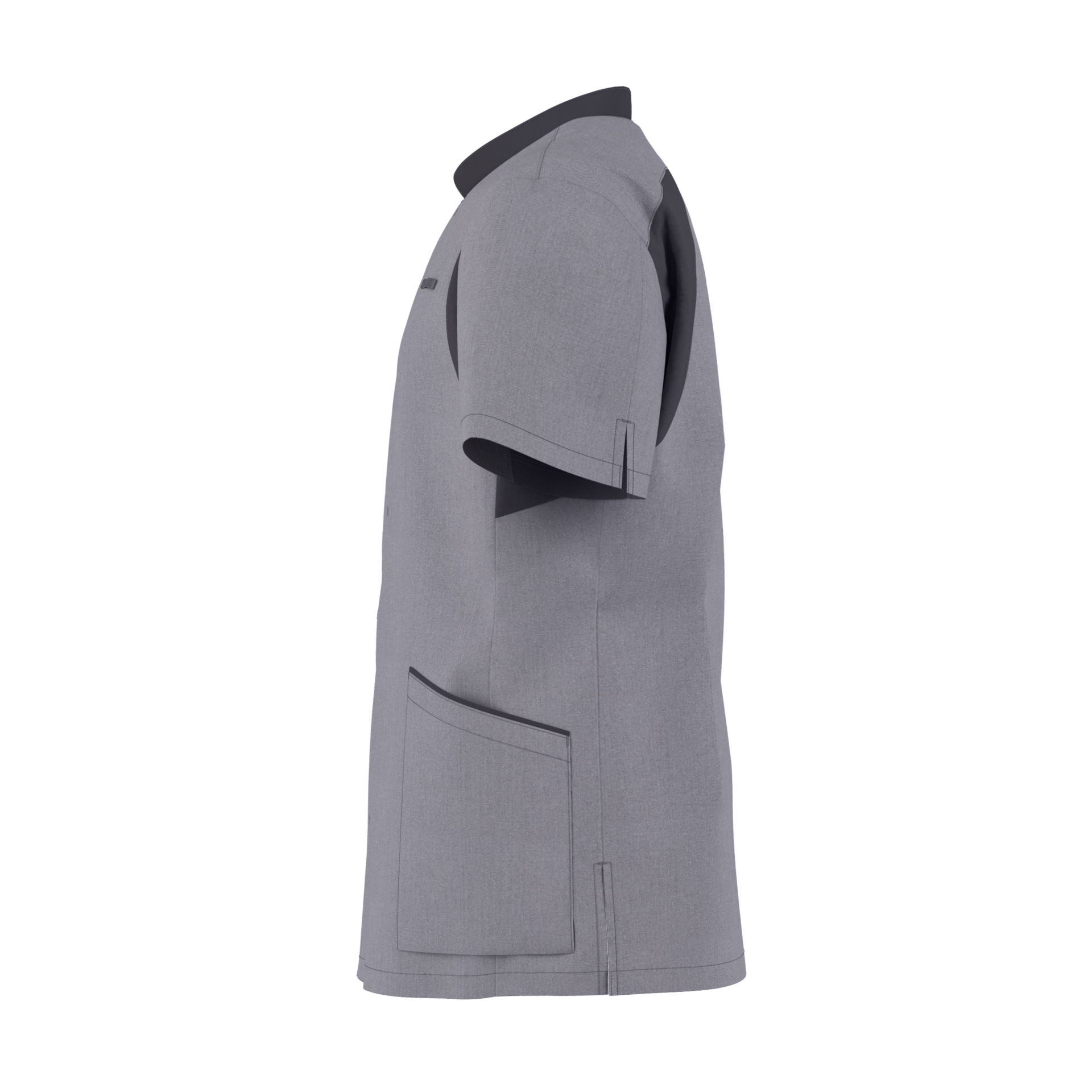 53147-produkt-FOCUS-CARE_Kasack_Unisex_denim-reverse-02
