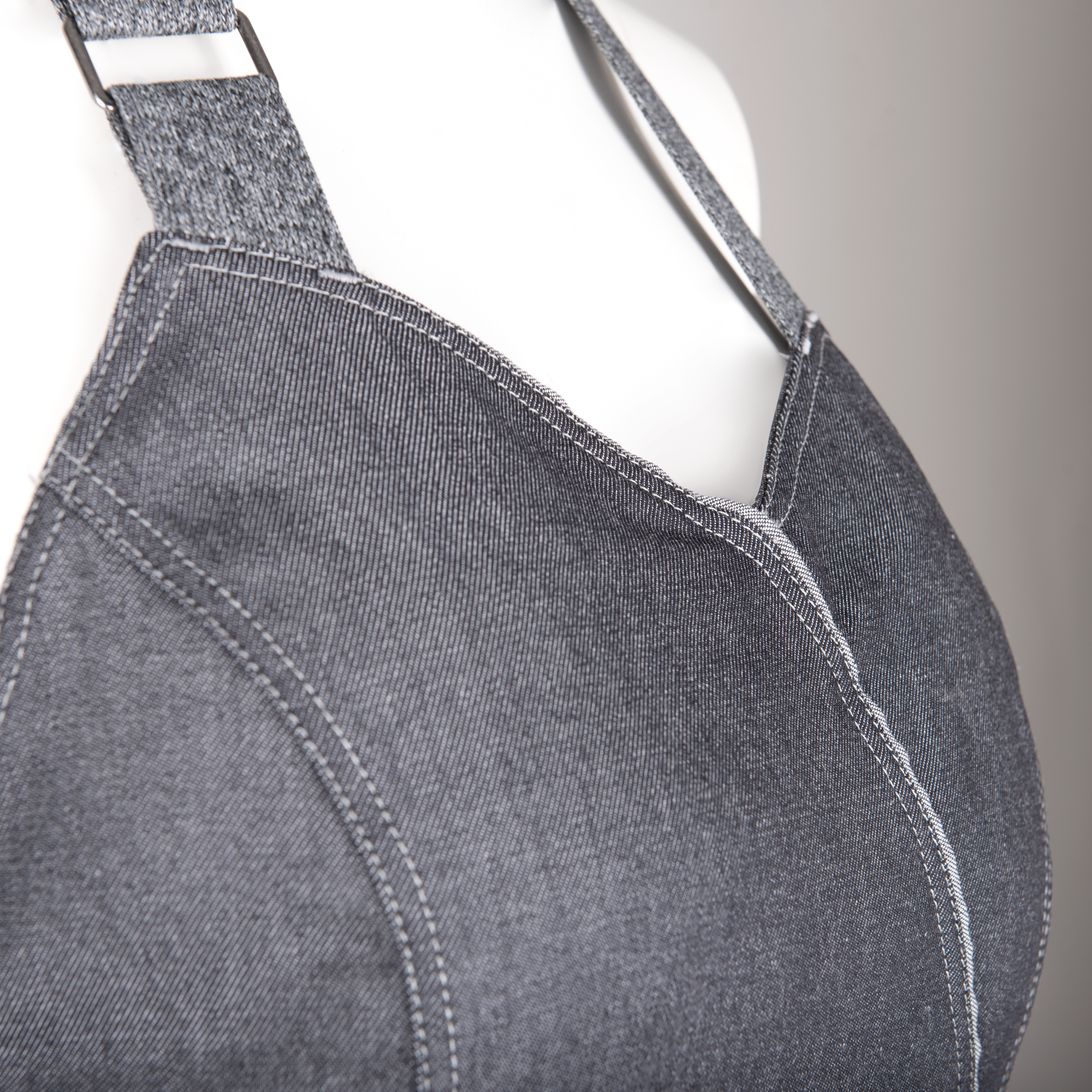 DENIM CRAFT Latzrock, Damen Detail