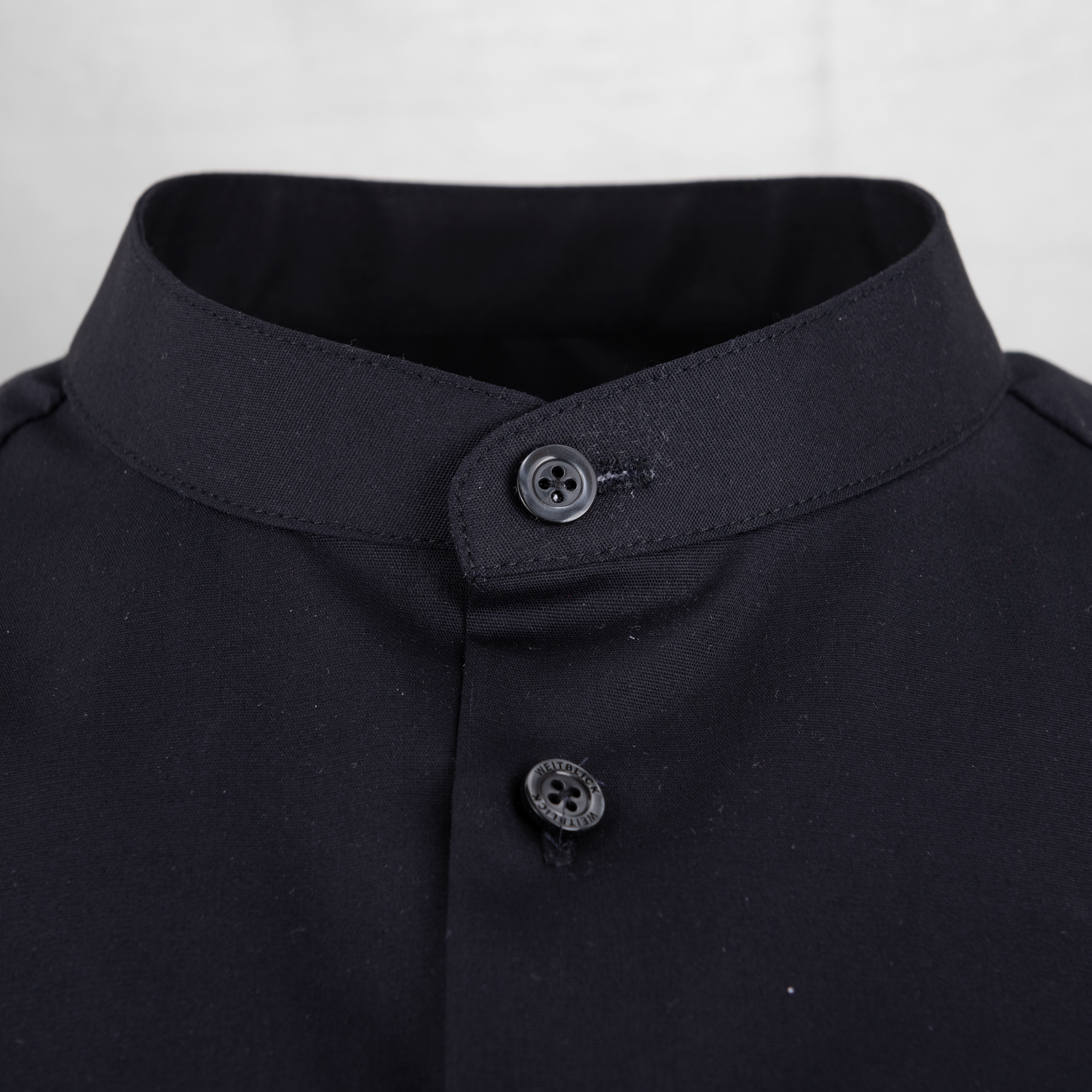 BUSINESS&CASUAL Stehkragenhemd 1/1, Herren Detail