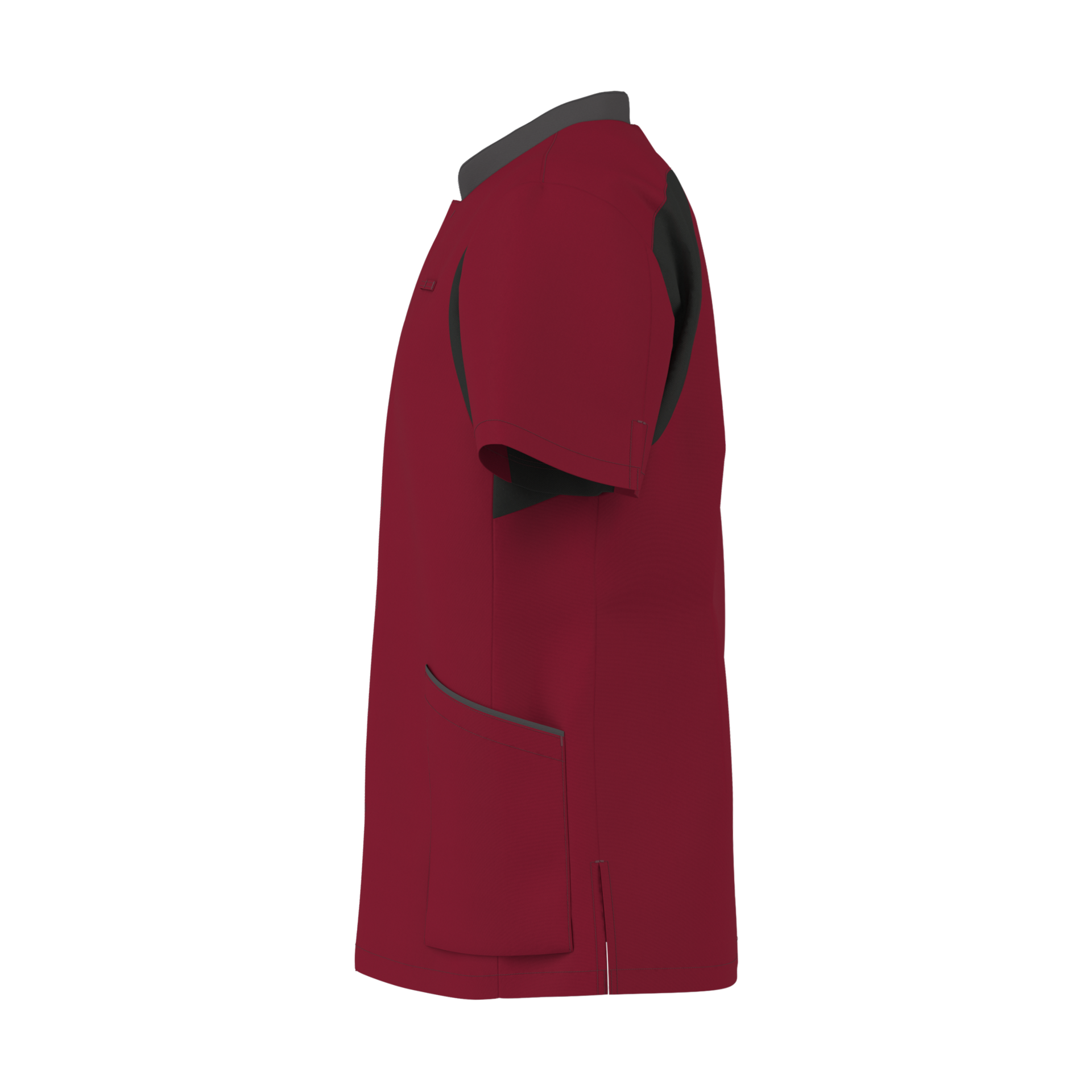 53144-produkt-FOCUS-CARE_Kasack_Unisex_bordeaux-02