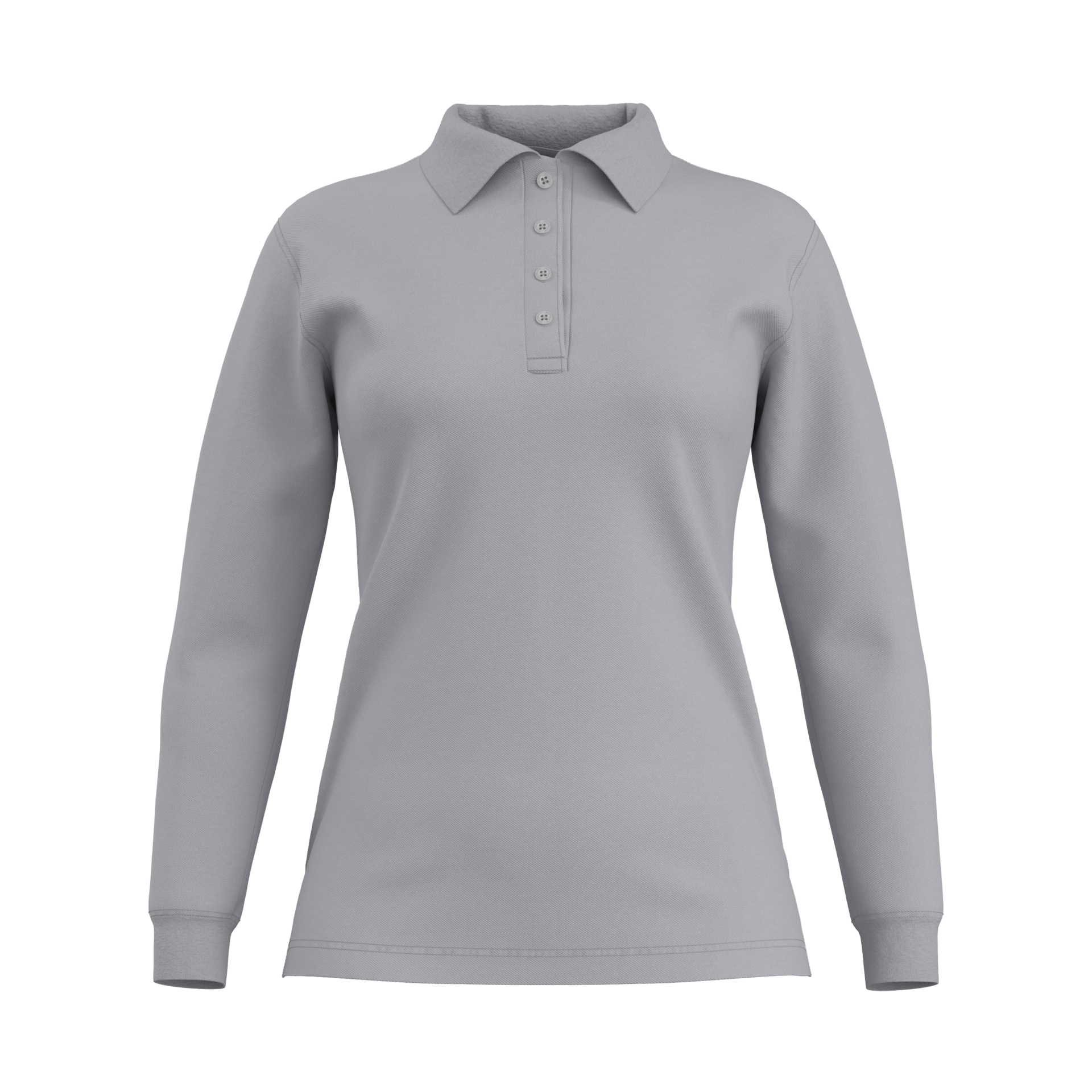 441503-produkt-Knitwear_Poloshirt_langarm_Damen-hellgrau-01