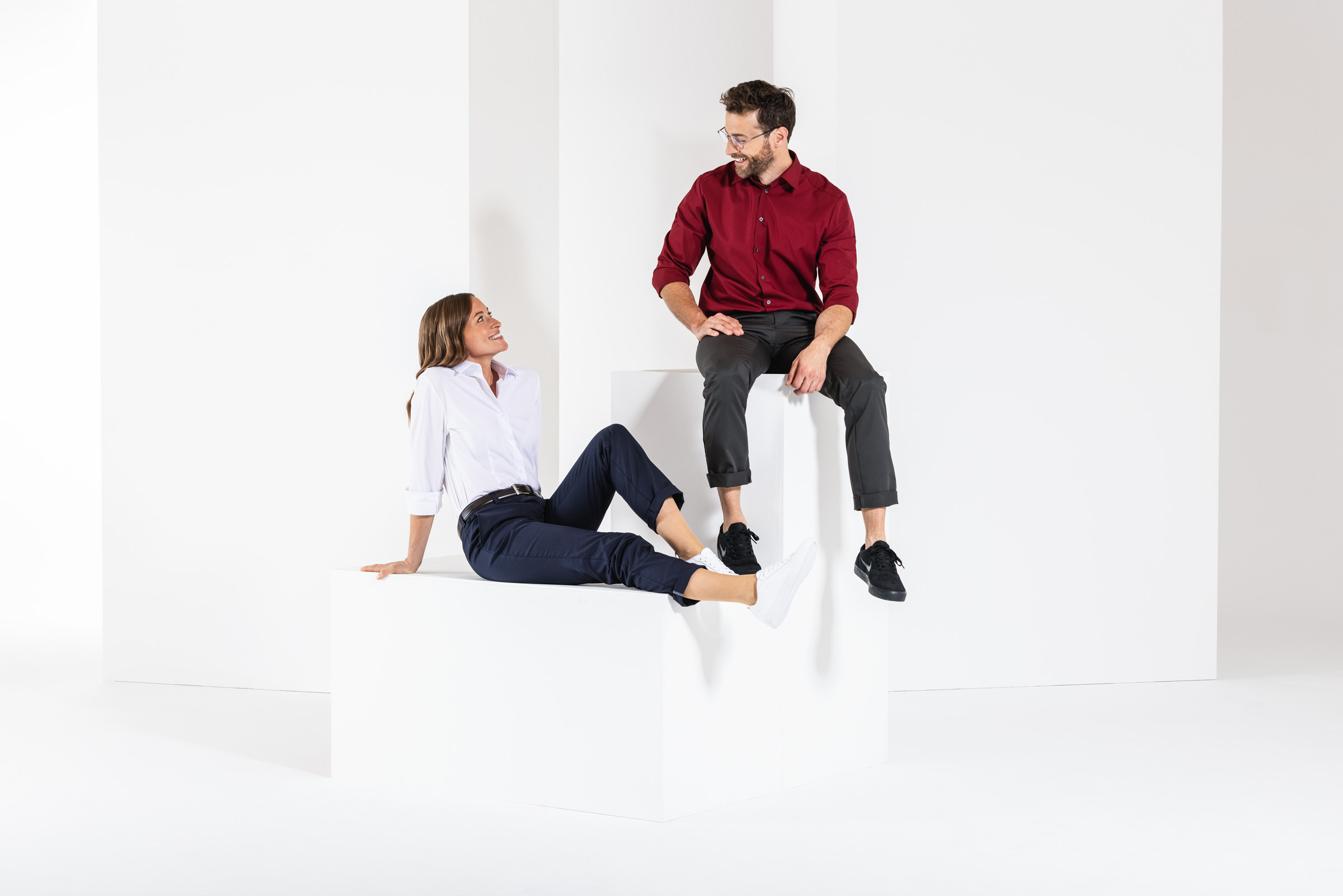 BUSINESS&CASUAL Chino, Herren Mood