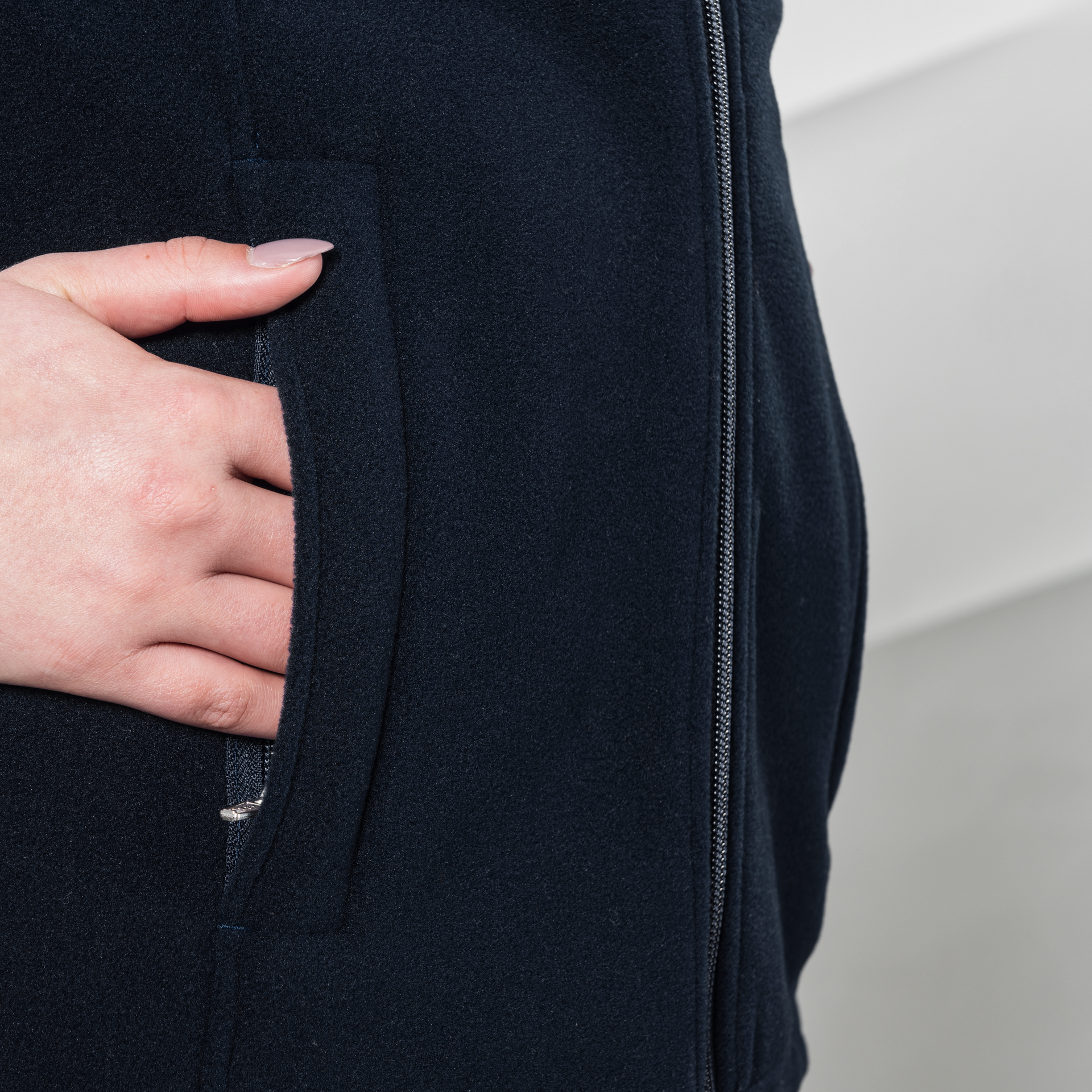 CONCEPT Fleecejacke, Damen Detail