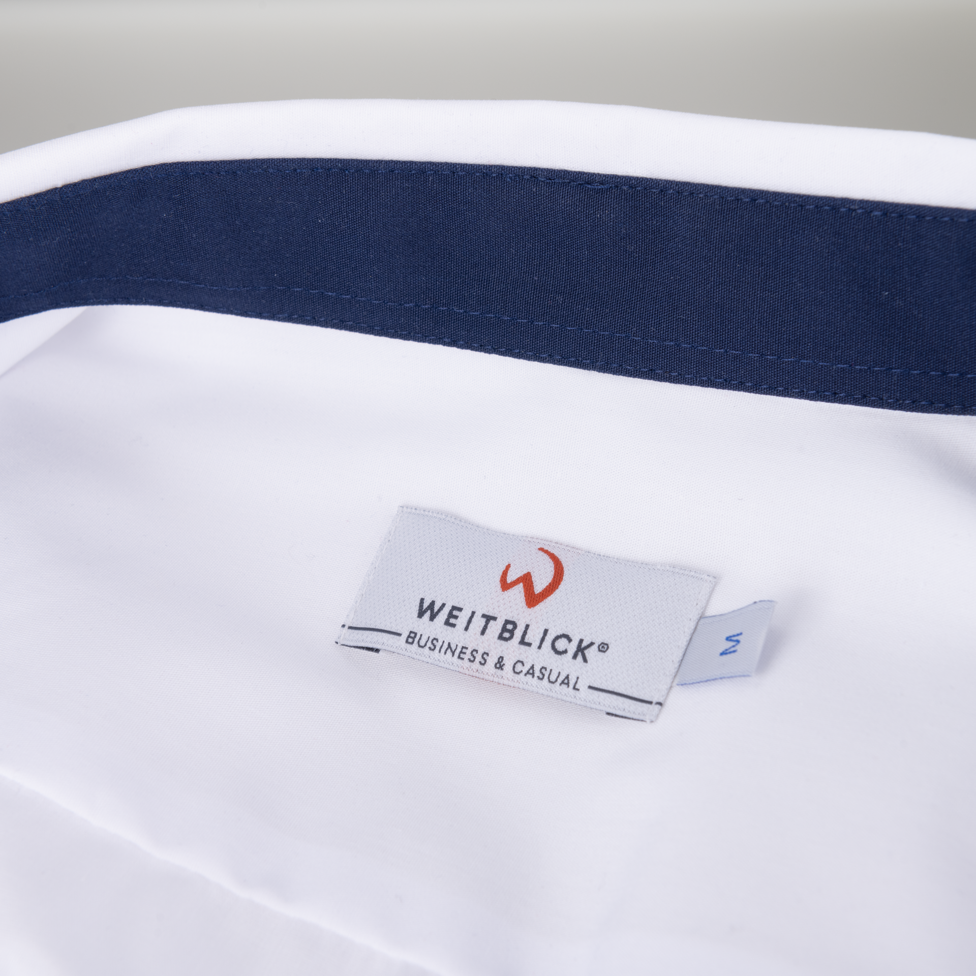 BUSINESS&CASUAL Hemd 1/1, kontrast, Herren Detail
