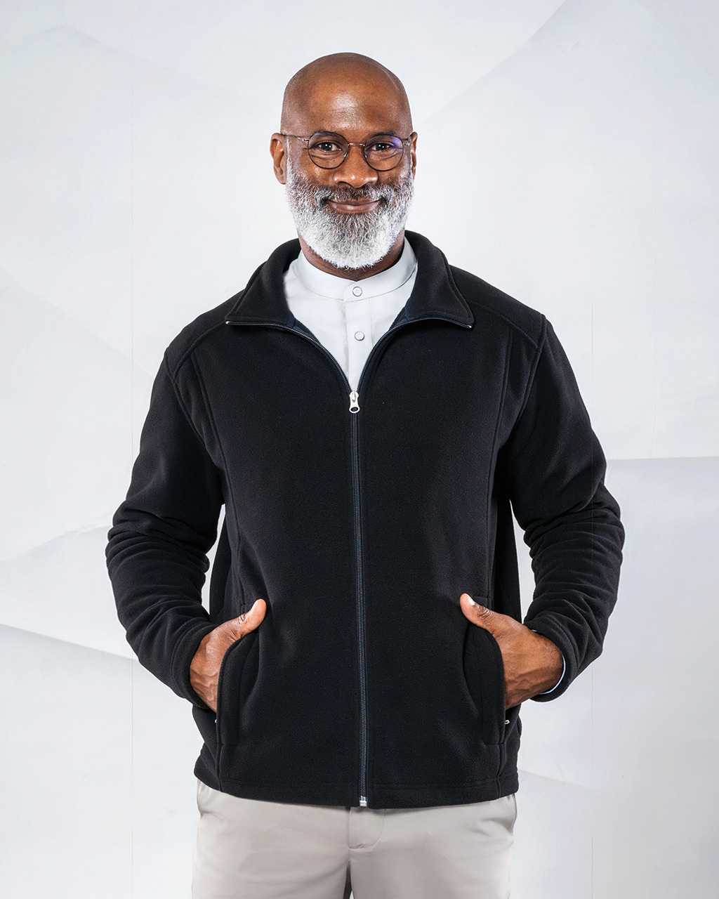 CONCEPT Fleecejacke, Herren Mood