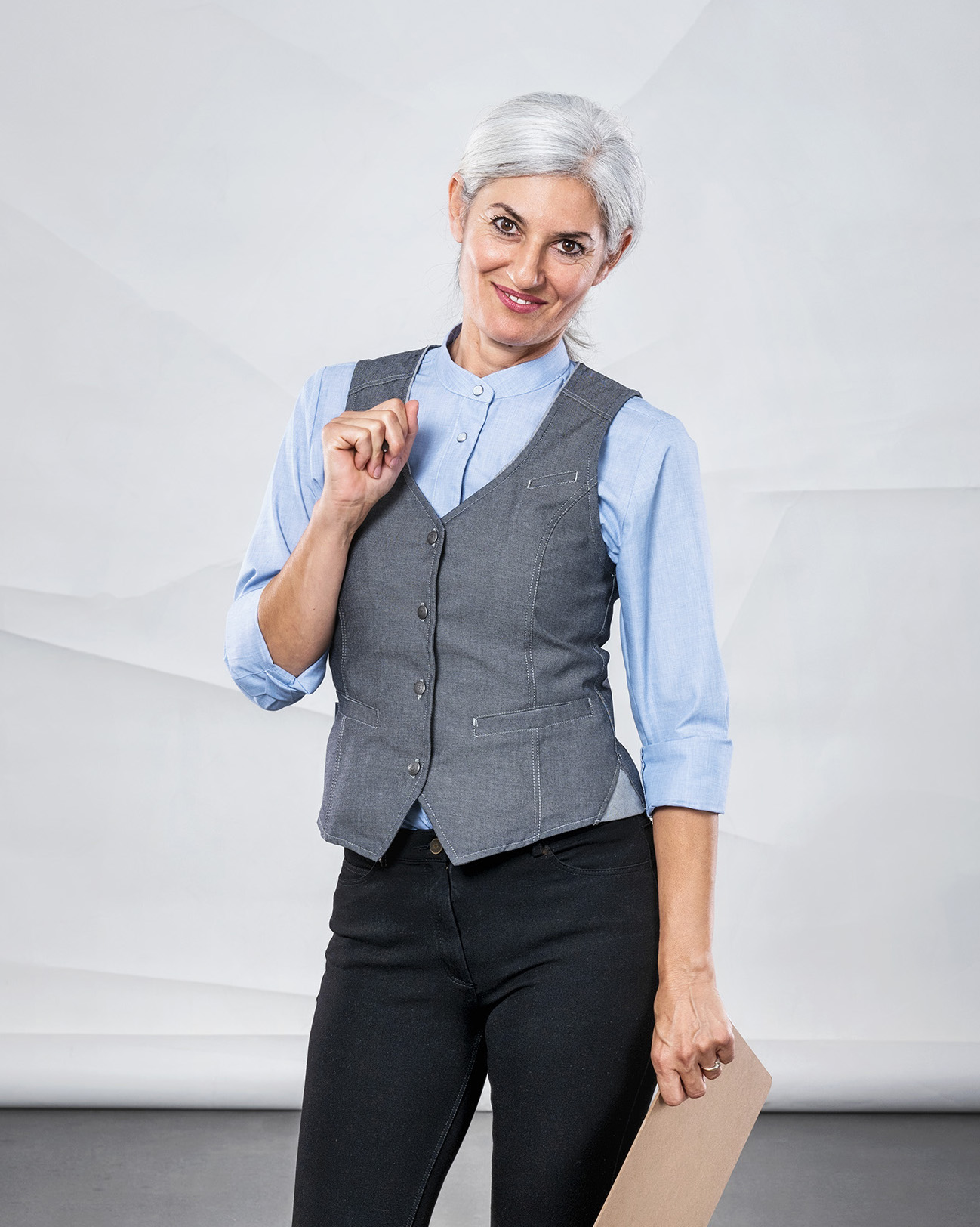 DENIM CRAFT Weste, Damen Mood