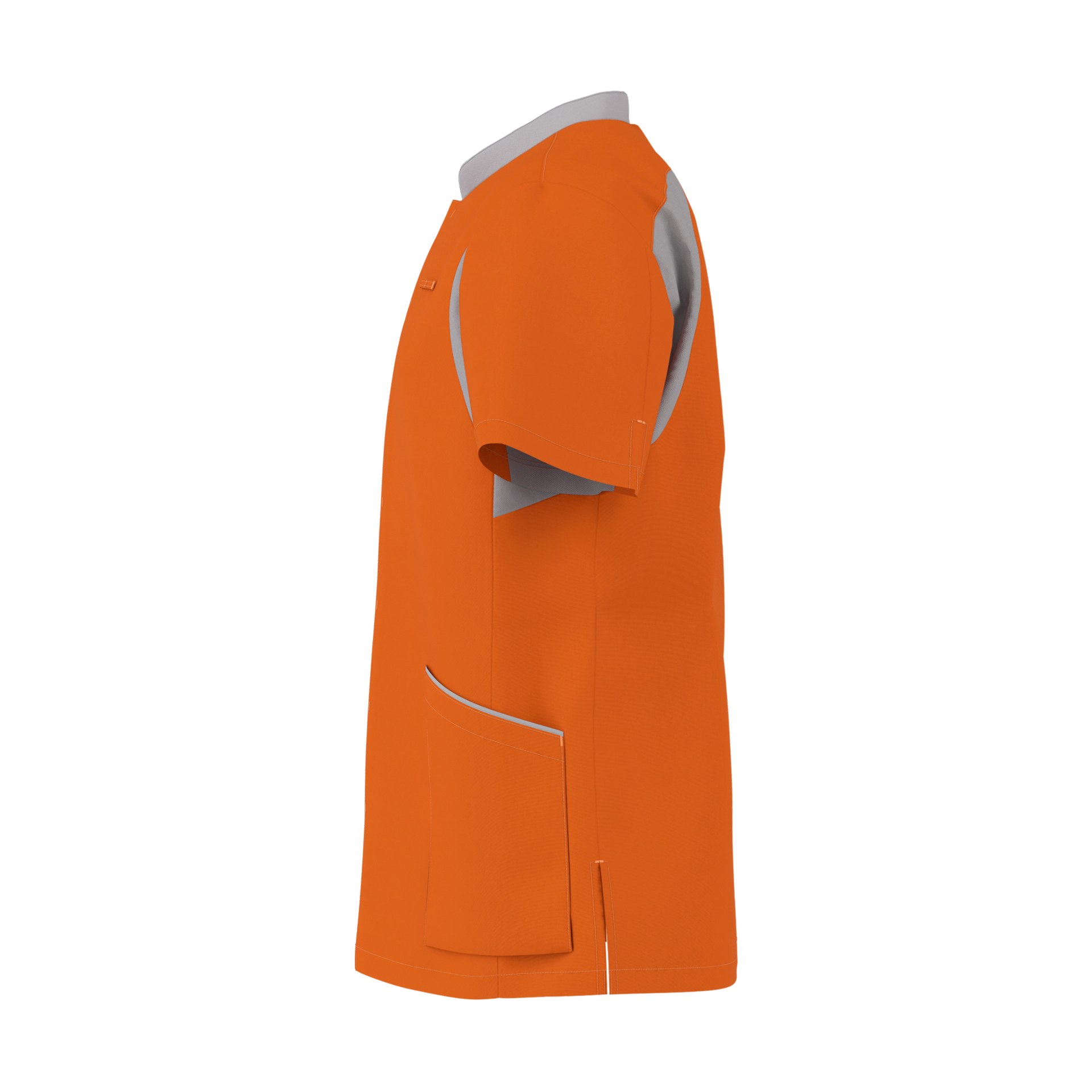 53143-produkt-FOCUS-CARE_Kasack_Unisex_rostorange-02