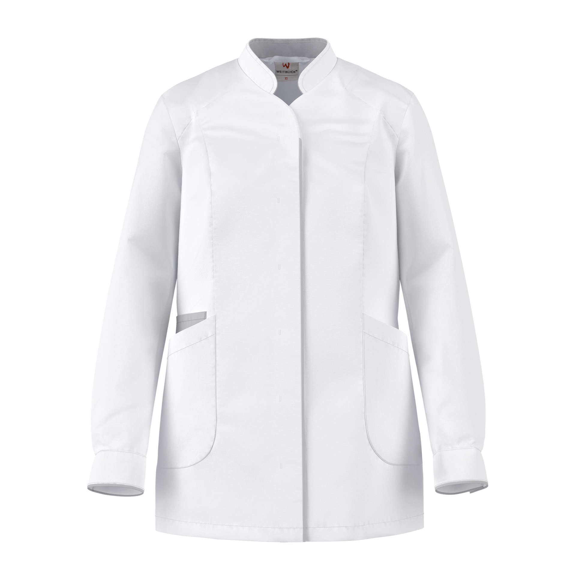 50011-produkt-CONCEPT-Kurzmantel_Damen_weiss-palegrey-01