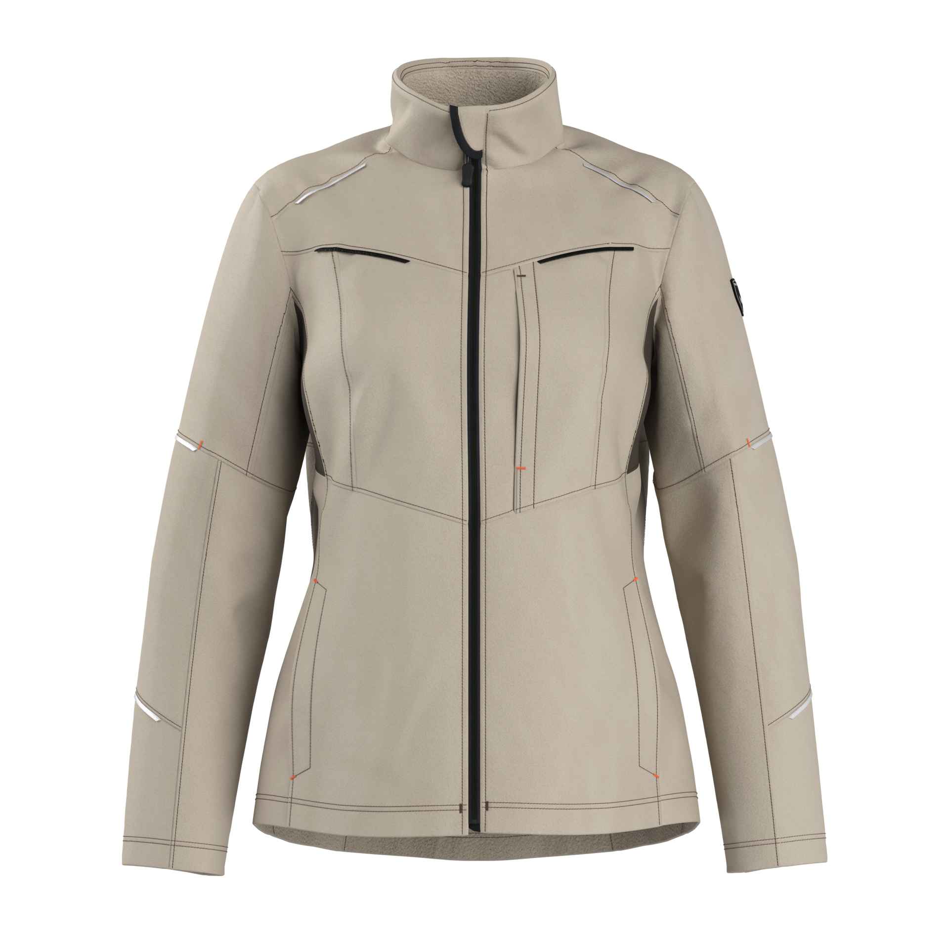 196701-produkt-FORCE-EVO_Damen-Softshell_desert-01